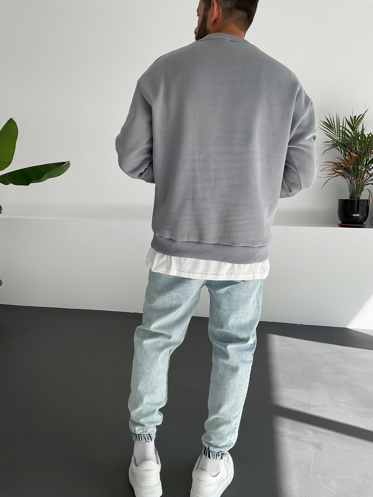 Gri New Orleans Sweatshirt PM-015