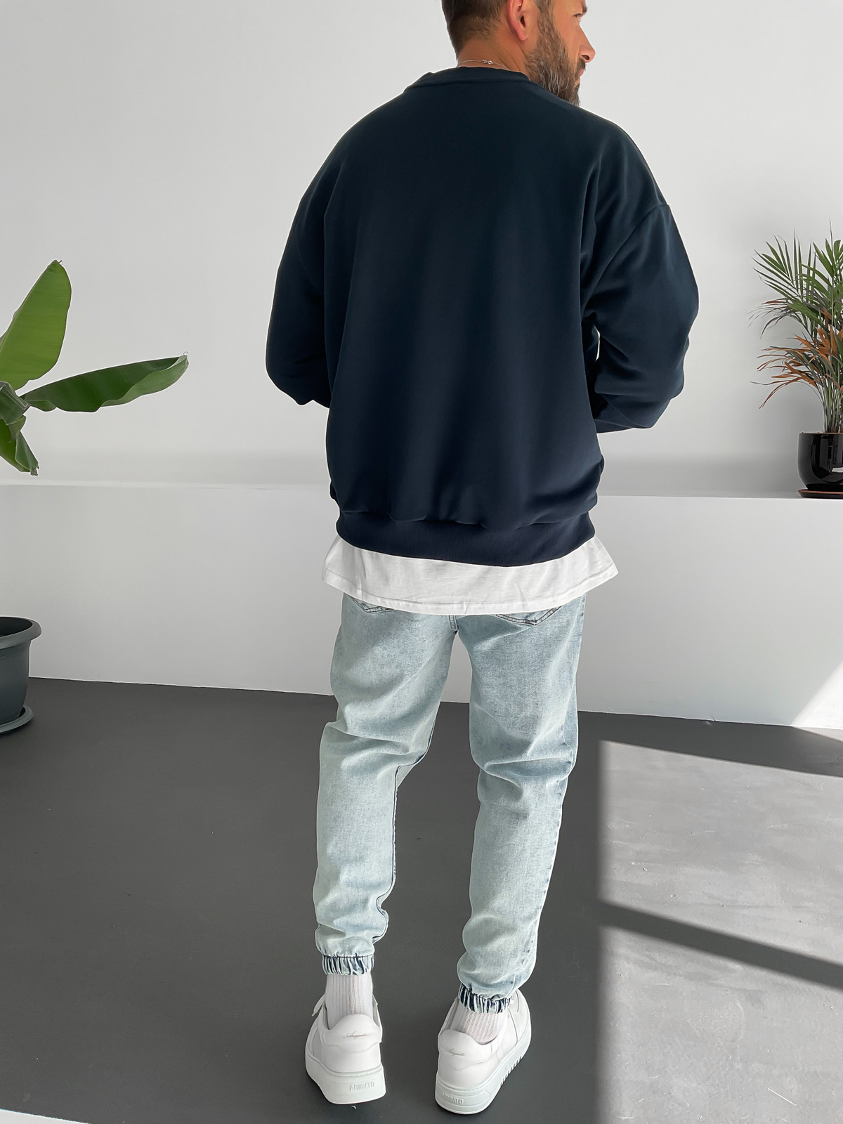 Lacivert New Orleans Sweatshirt PM-015