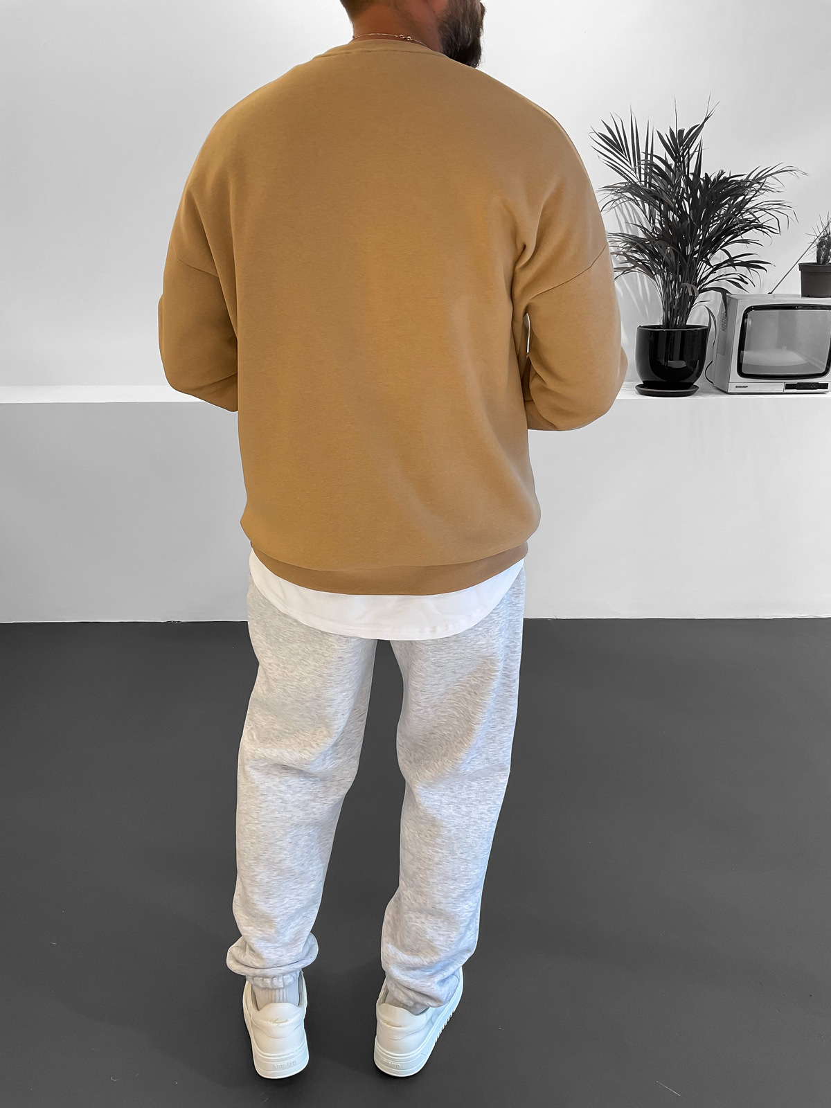 Kahve Basic Sweat B-2008