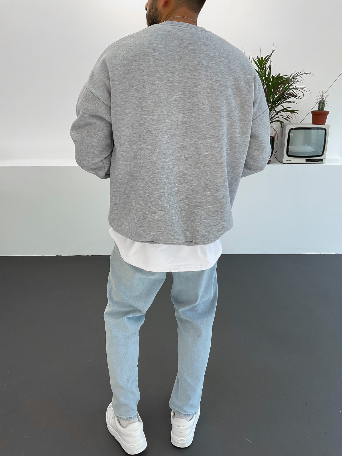 Gri Basic Sweat B-2008