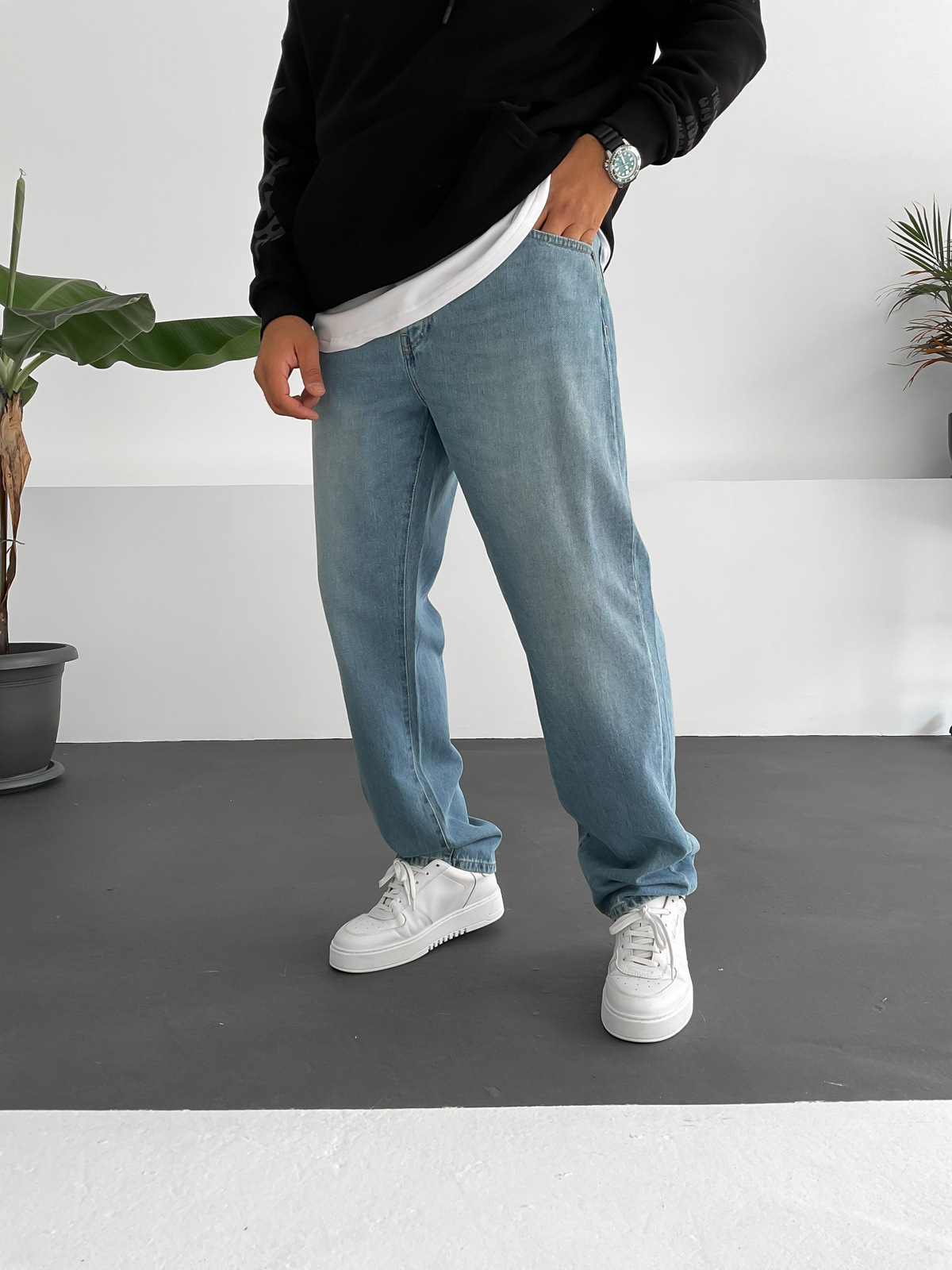 Mavi Baggy Pantolon GJ-15322-1/4/2