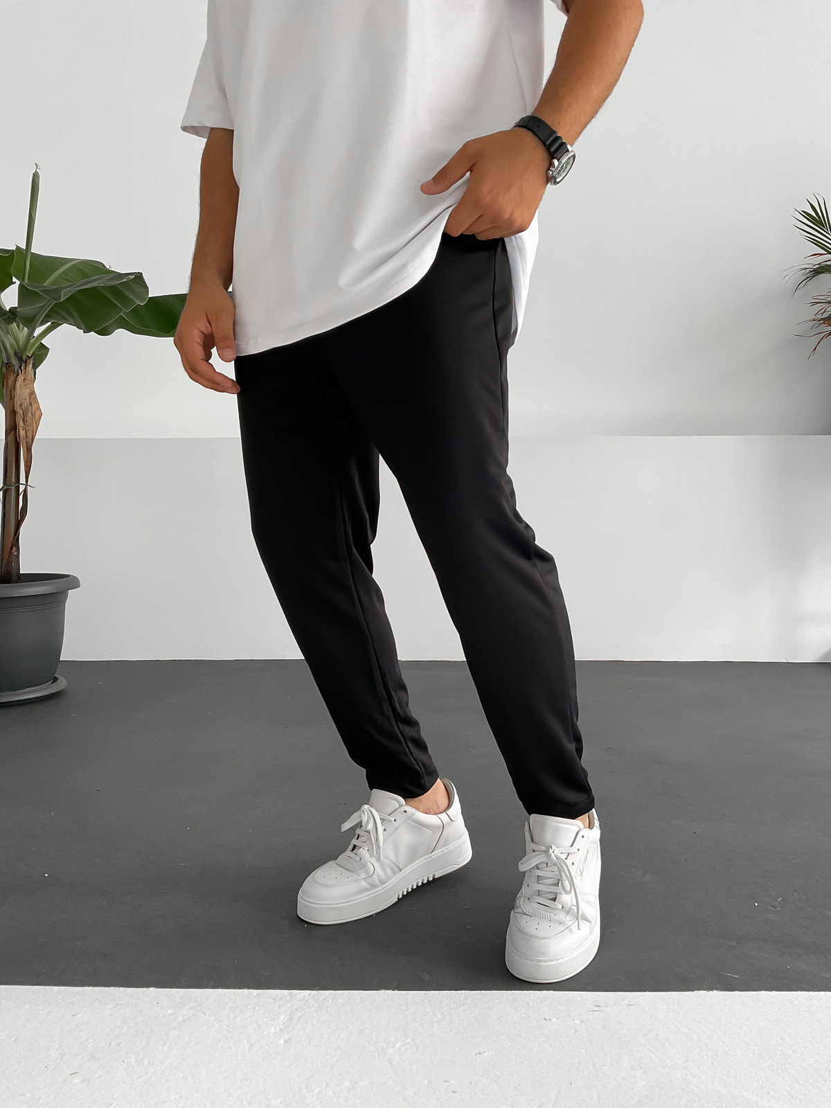 Siyah Basic Pantolon DP-017