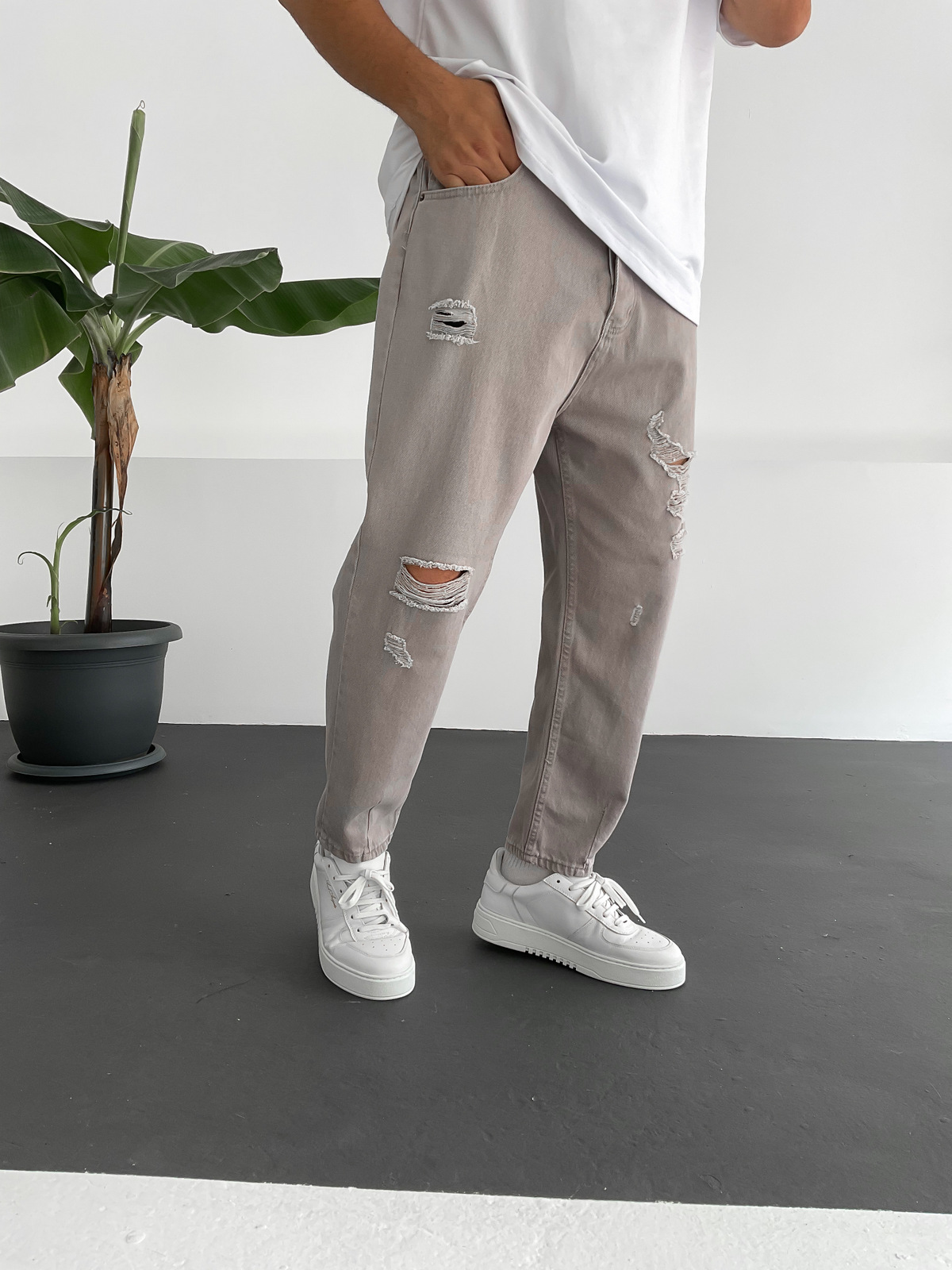 Taş Yırtıklı Boyfriend DP-012