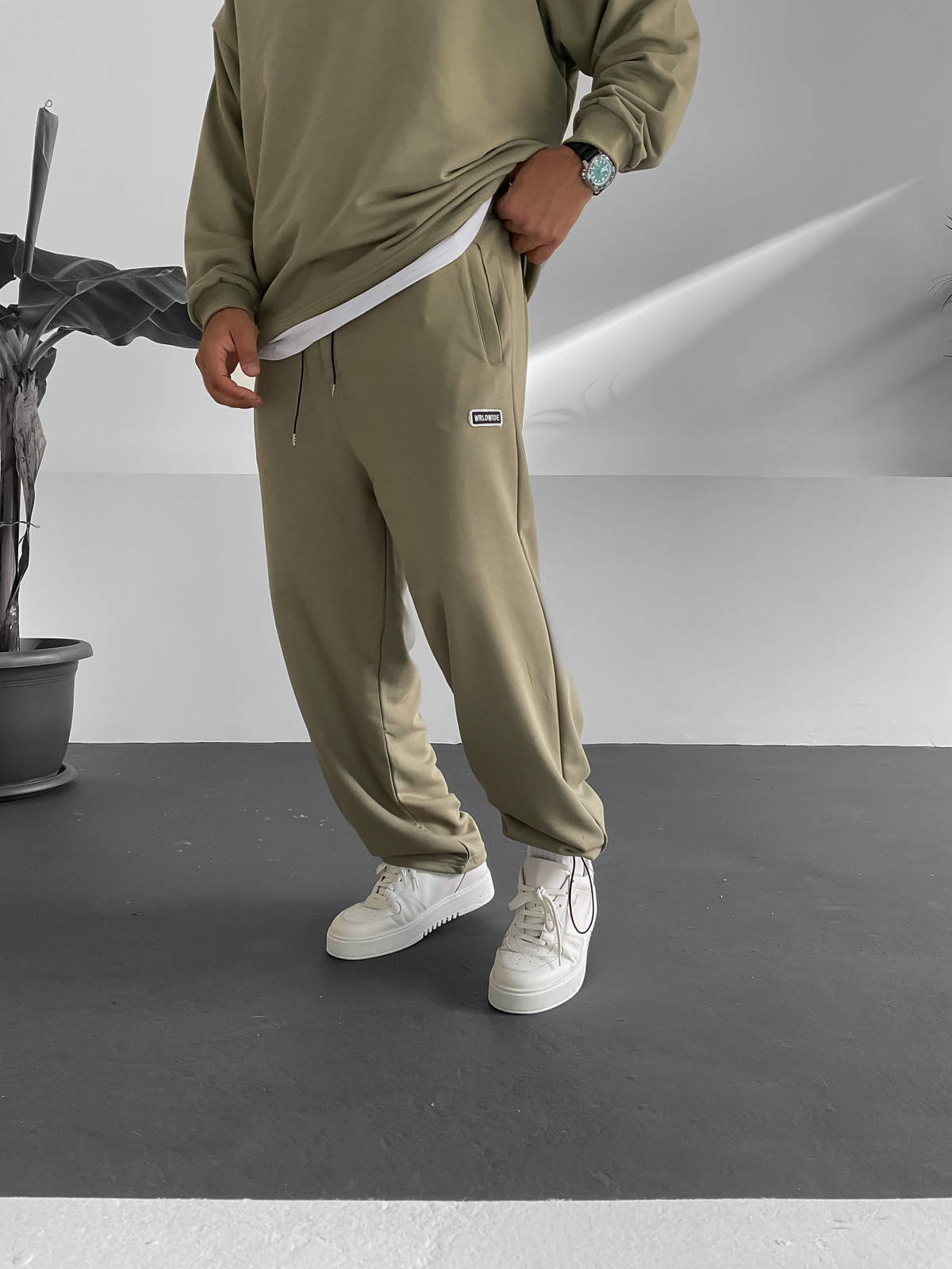 Haki Stoper Paça World Eşofman V-10488