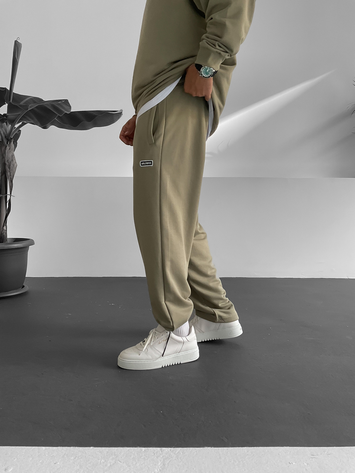 Haki Stoper Paça World Eşofman V-10488