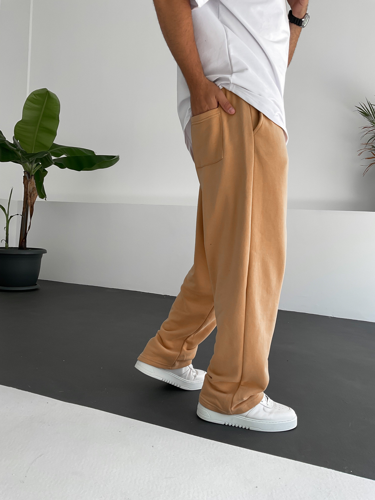 Açık Kahve Basic Eşofman V-10086