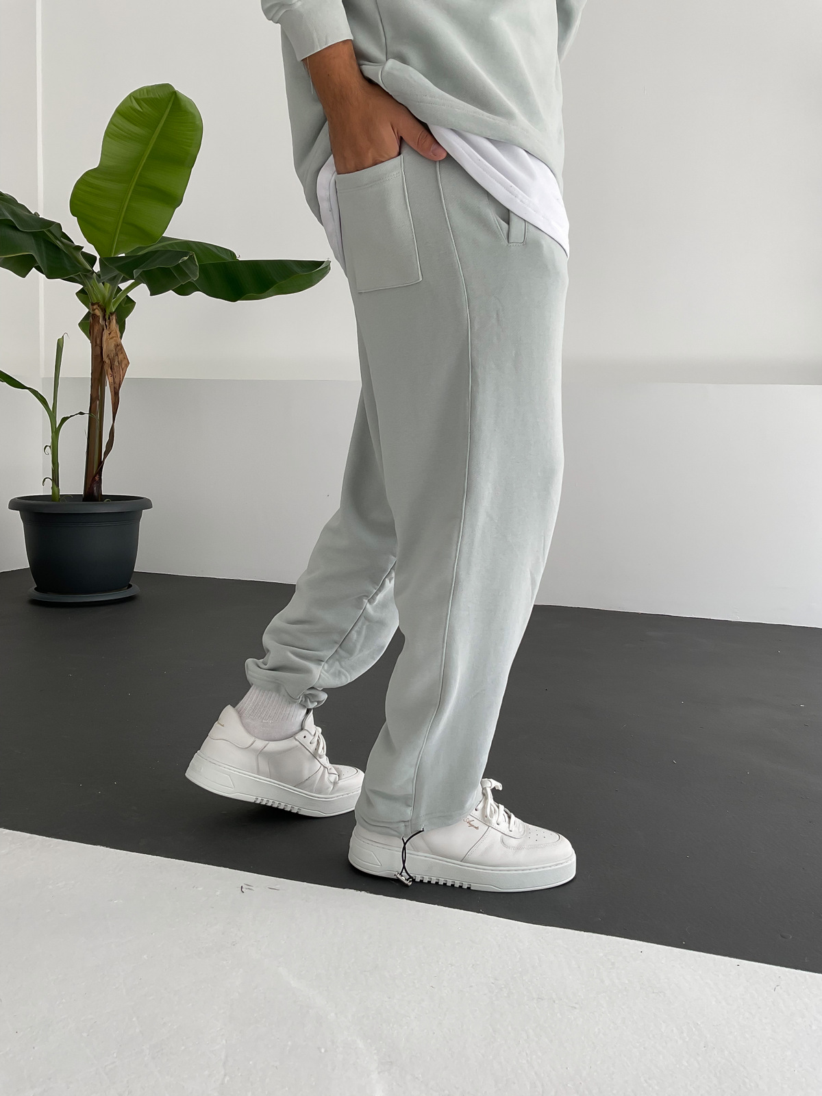 Gri Stoper Paça World Eşofman V-10488