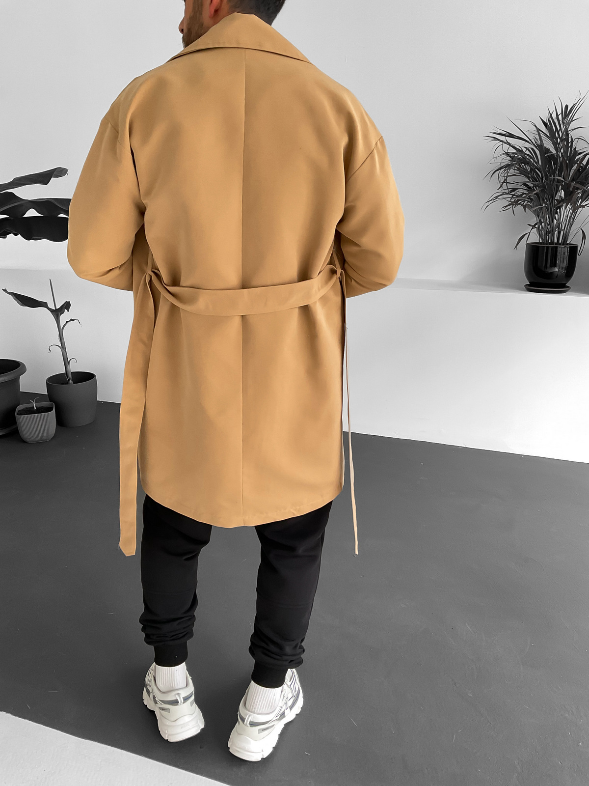 Açık Kahve Trençkot V-10298