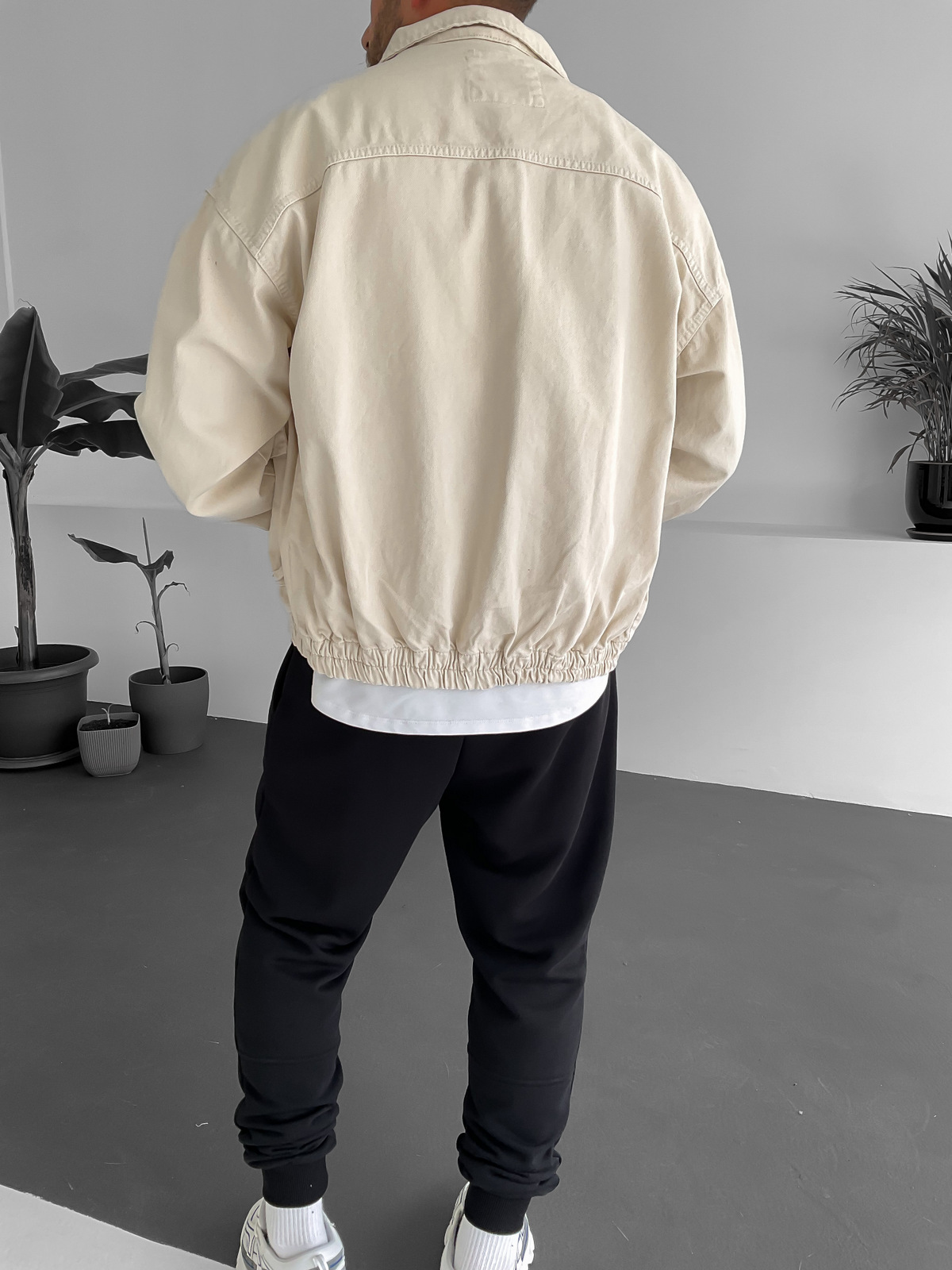 Taş Gabardin Bomber Ceket GJ-15431