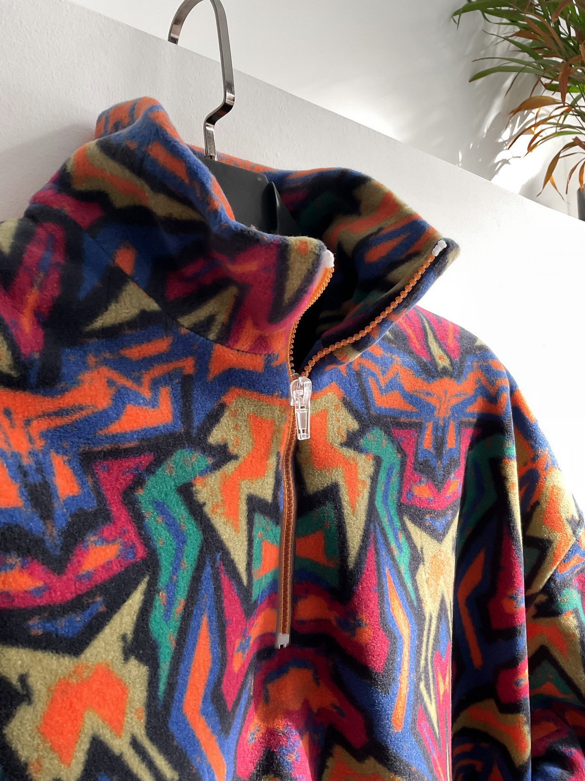 Renkli Desenli Polar Sweat PM-024