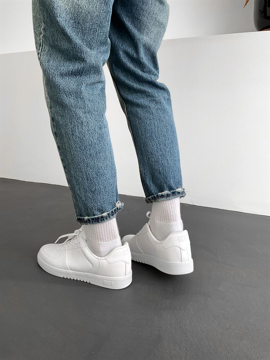 Beyaz Basic Ayakkabı G-1010