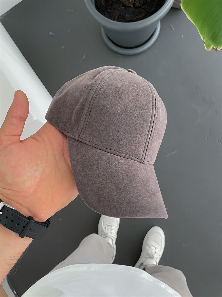Füme Süet Şapka