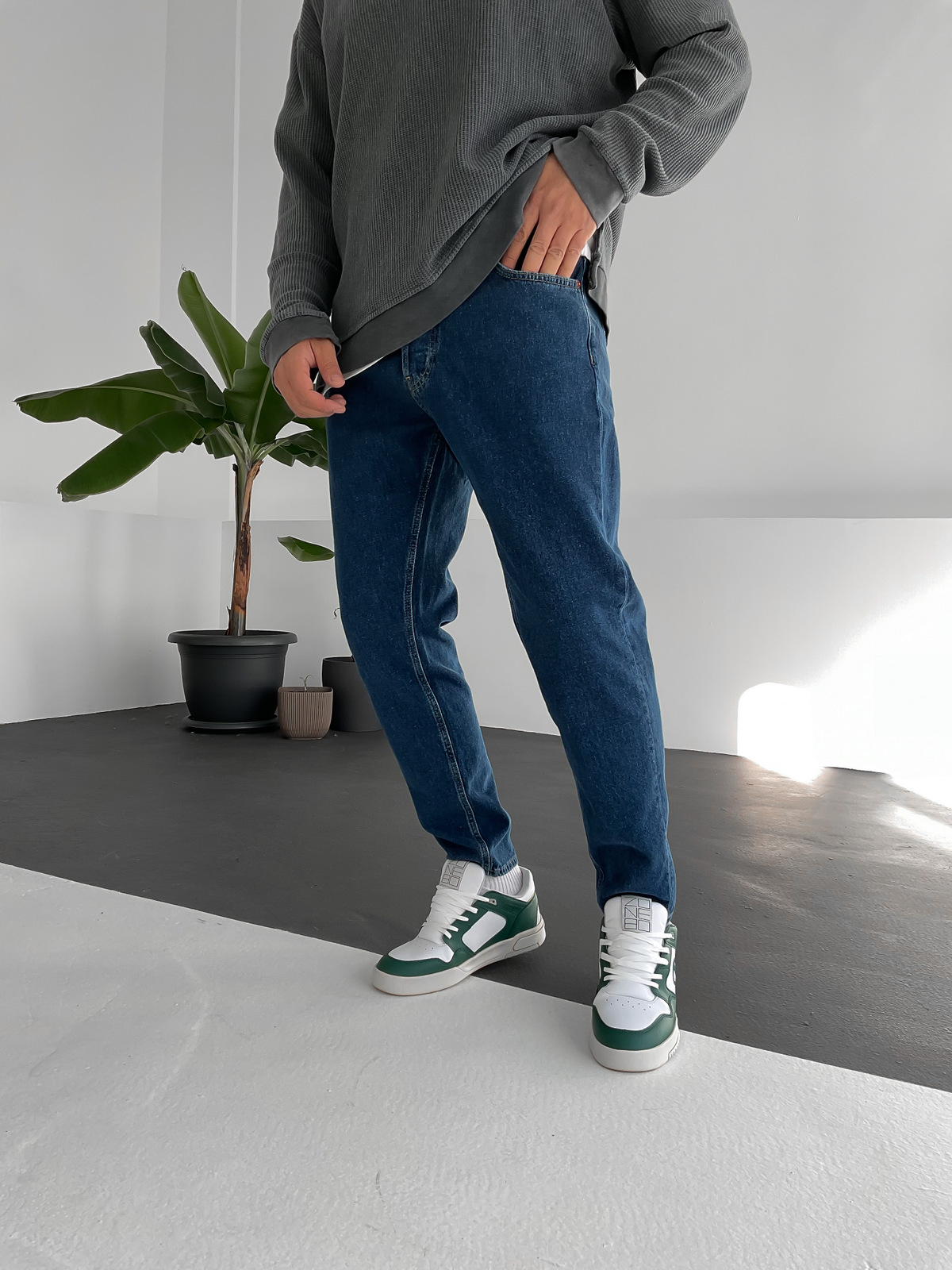 Lacivert Basic Regular Fit Jean GJ-15391-7