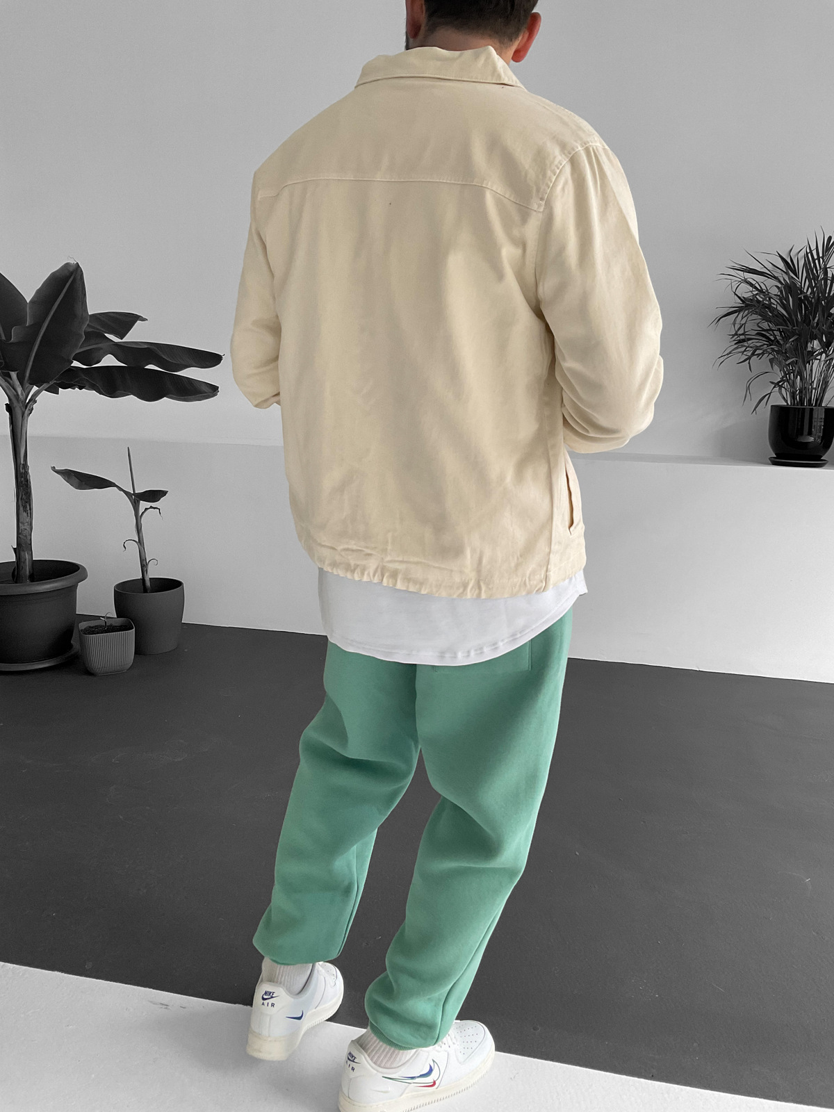 Taş M Nakışlı Gabardin Ceket B1-1006