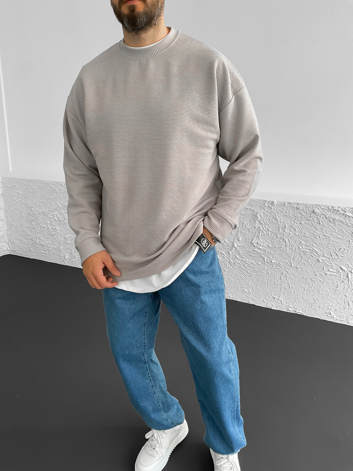 Ice Gri Ottoman Sweat SW-4272