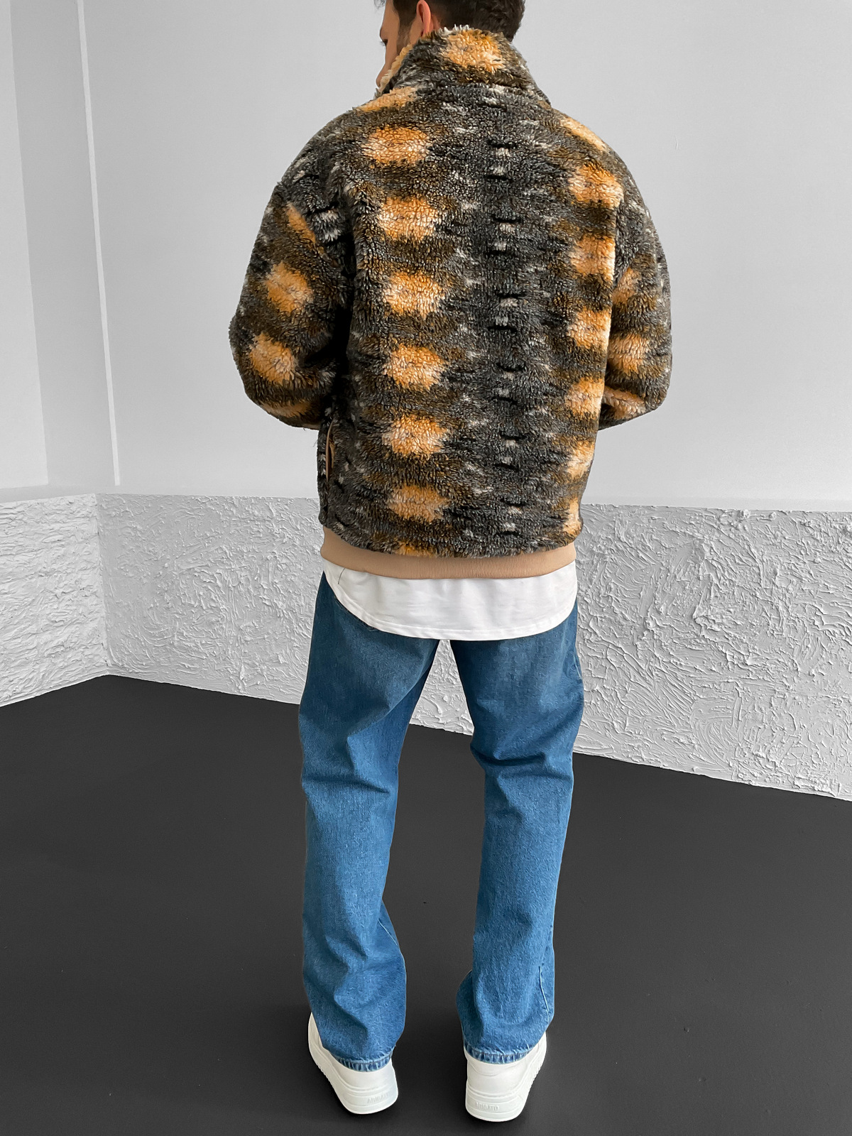 Açık Kahve Peluş Ceket SW-4288