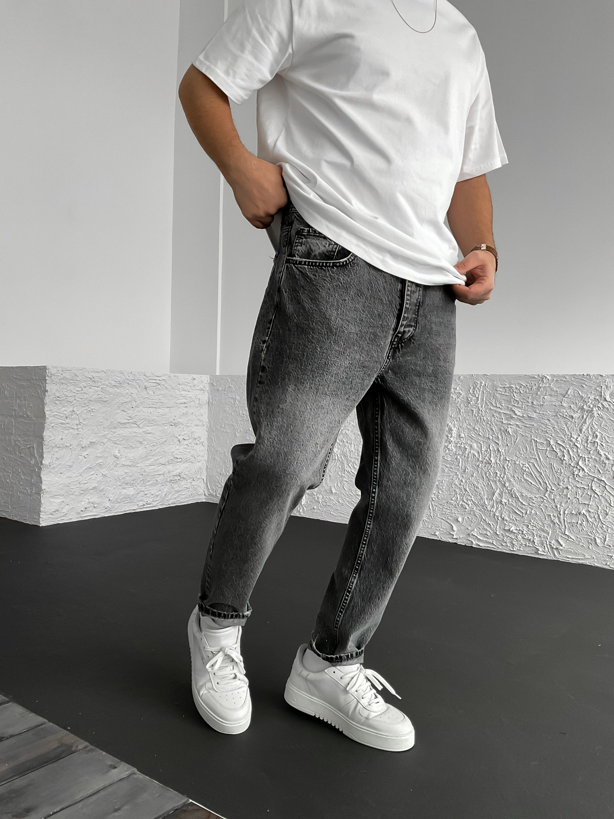 Antrasit Yıkamalı Regular Jean YP-4017/14/11