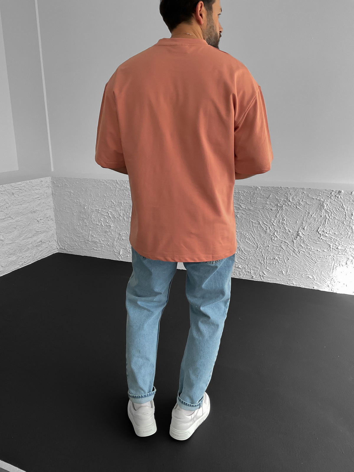 Pudra Patchli Oversize T-Shirt BS-018