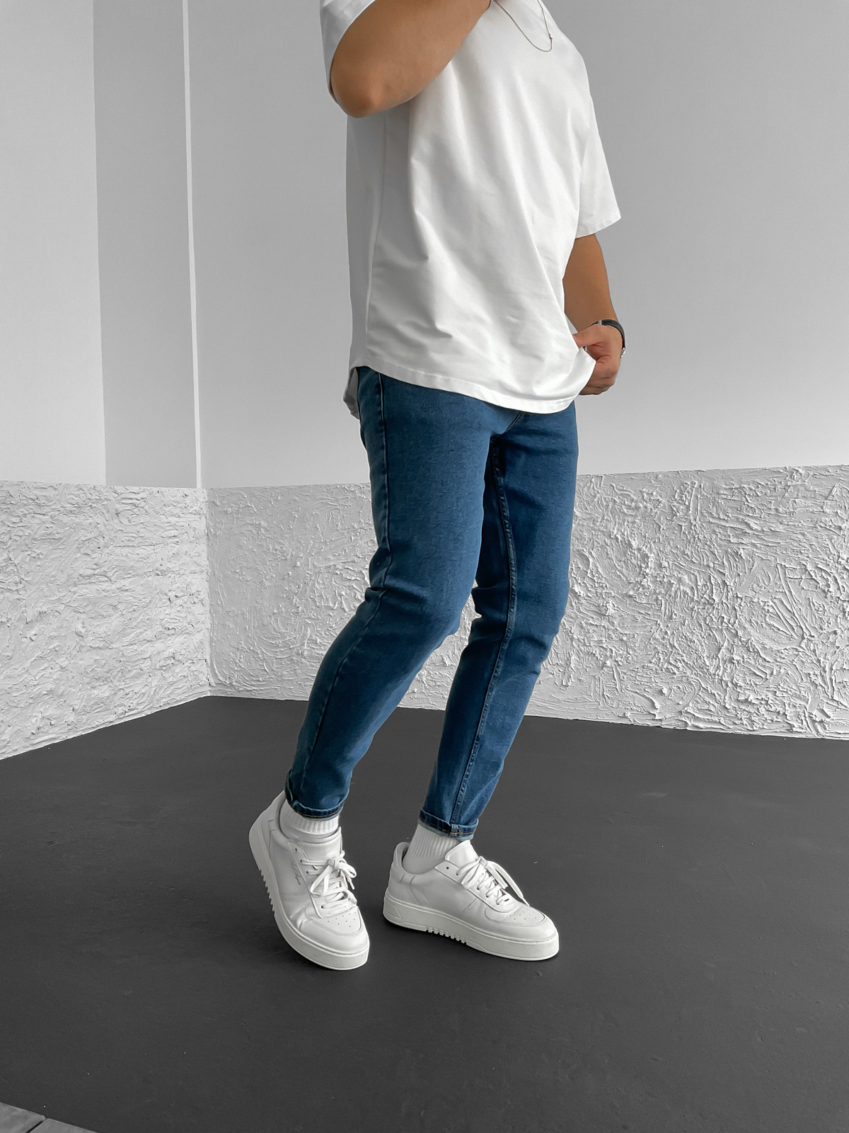 Mavi Likralı Slim Fit Pantolon WE-1519/1772/1784