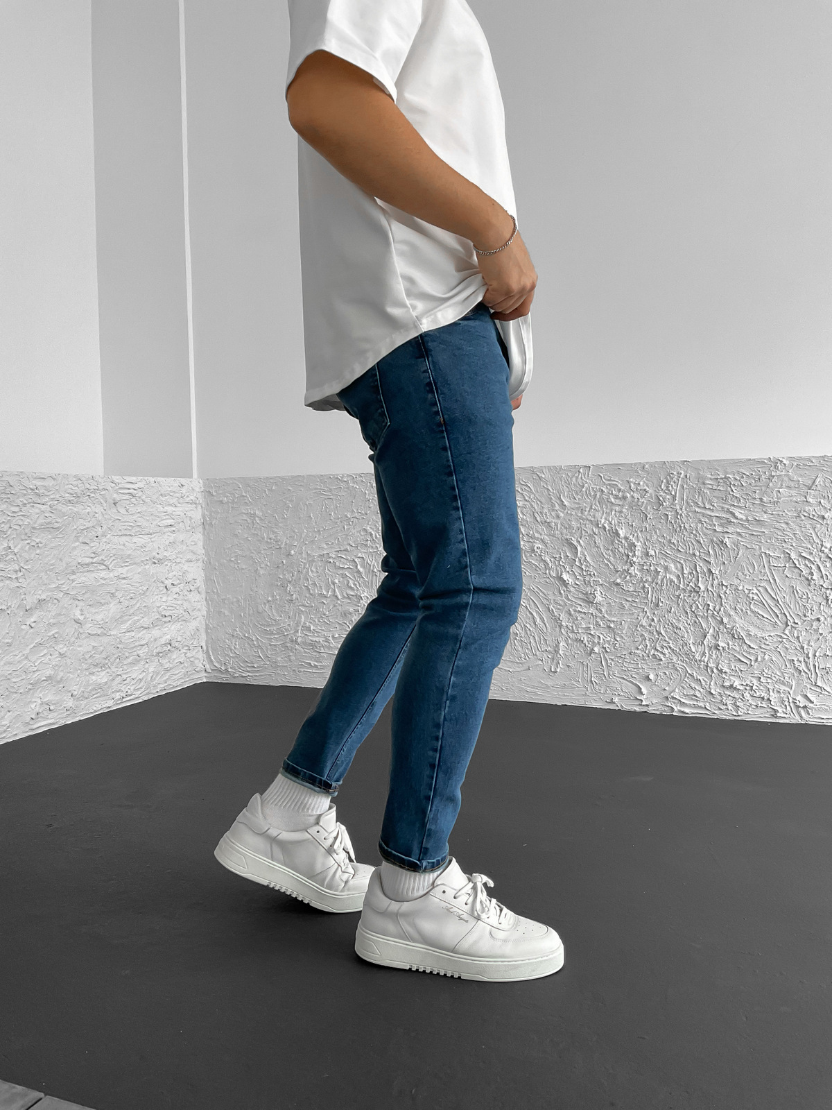 Mavi Likralı Slim Fit Pantolon WE-1519/1772/1784