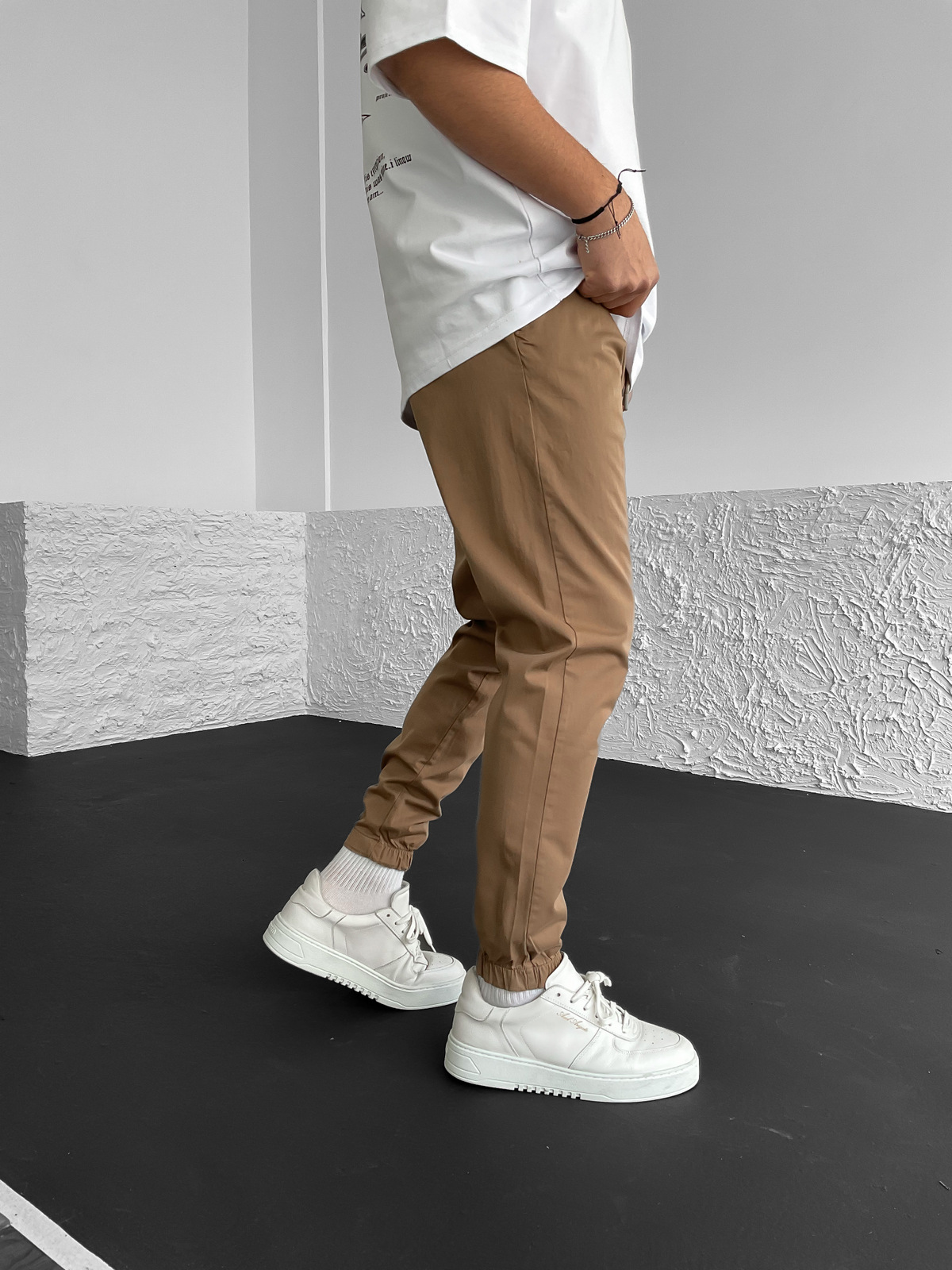 Kahve Basic Gabardin Jogger YP-3003
