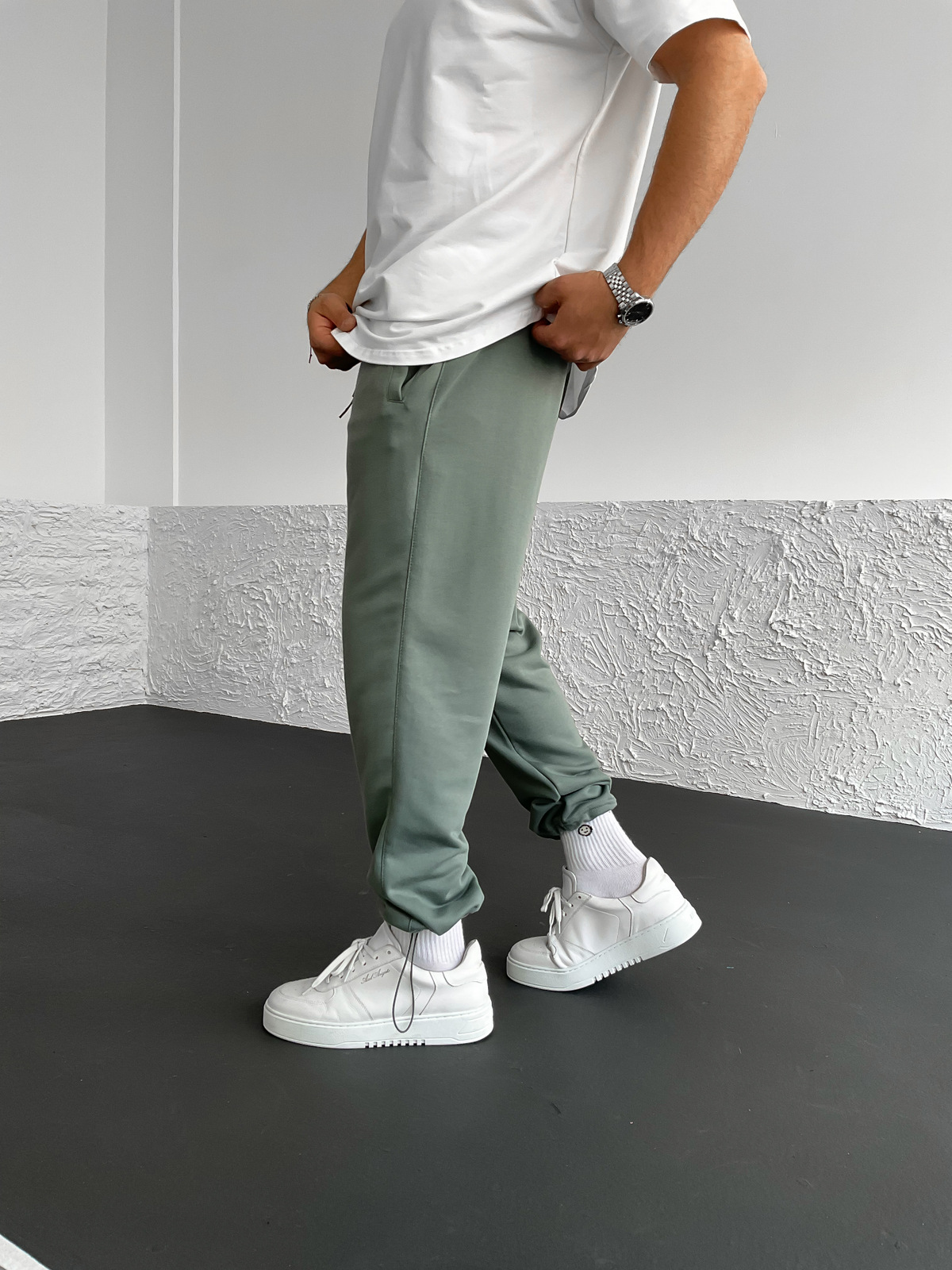 Haki Basic Stoper Eşofman JJ-691