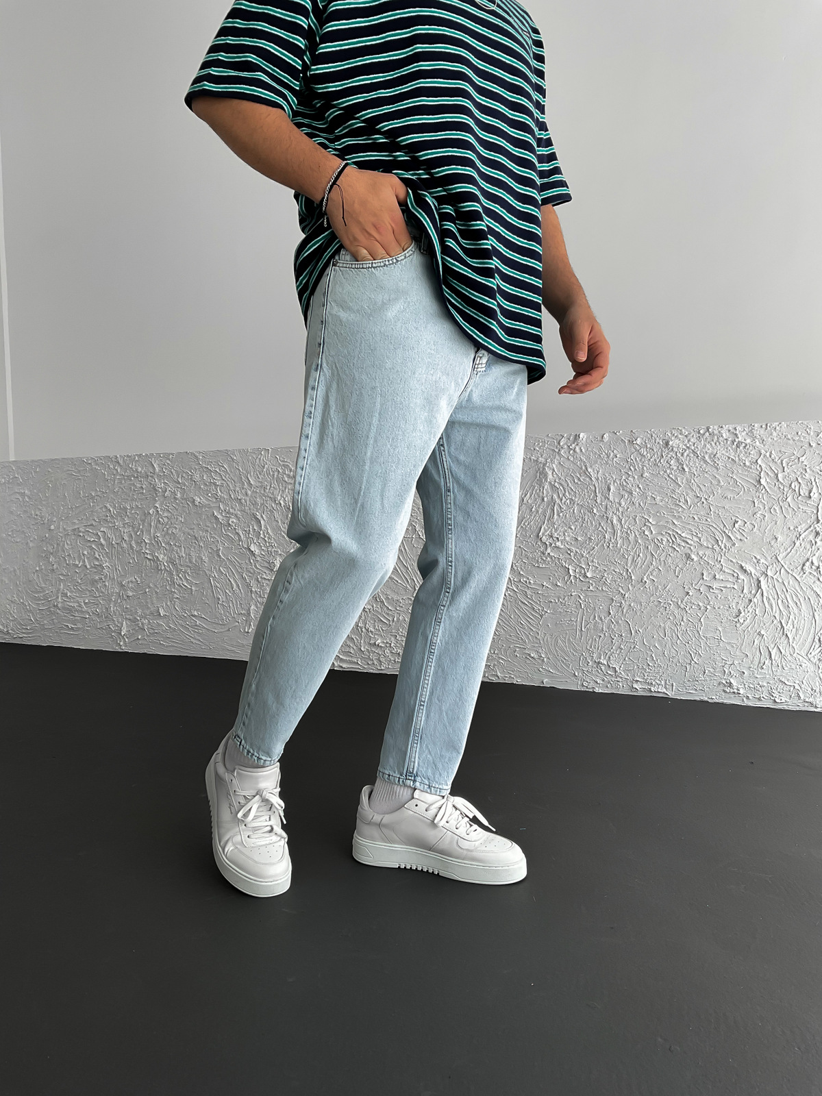 Buz Mavisi Yıkamalı Boyfriend WE-1673/1790/1780