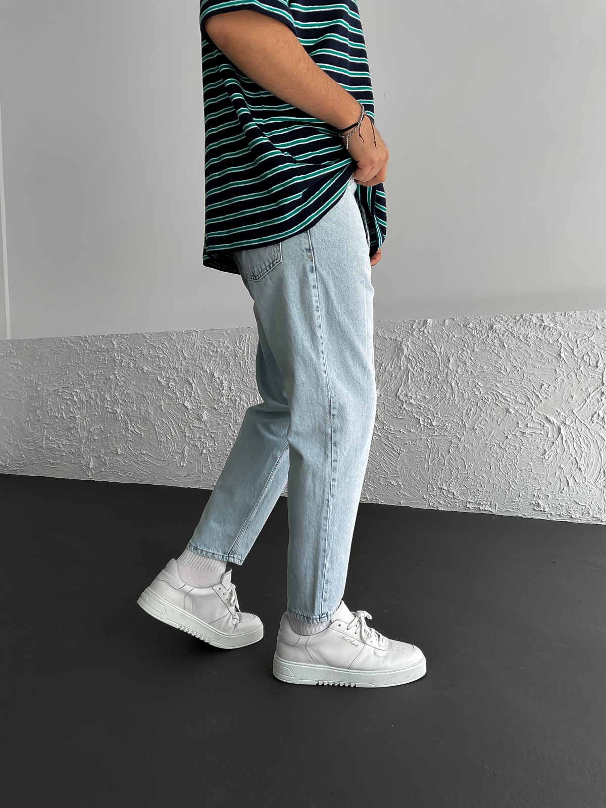 Buz Mavisi Yıkamalı Boyfriend WE-1673/1790/1780