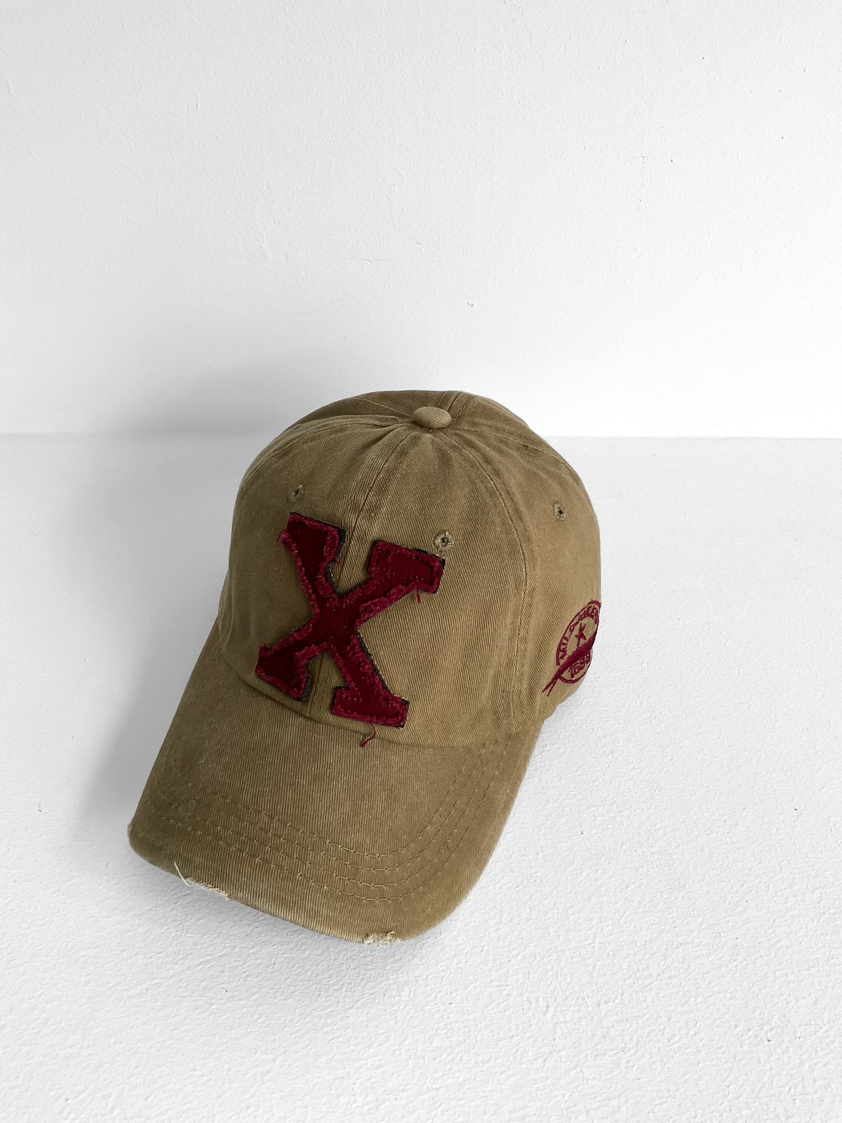 Haki X Yıkamalı Şapka