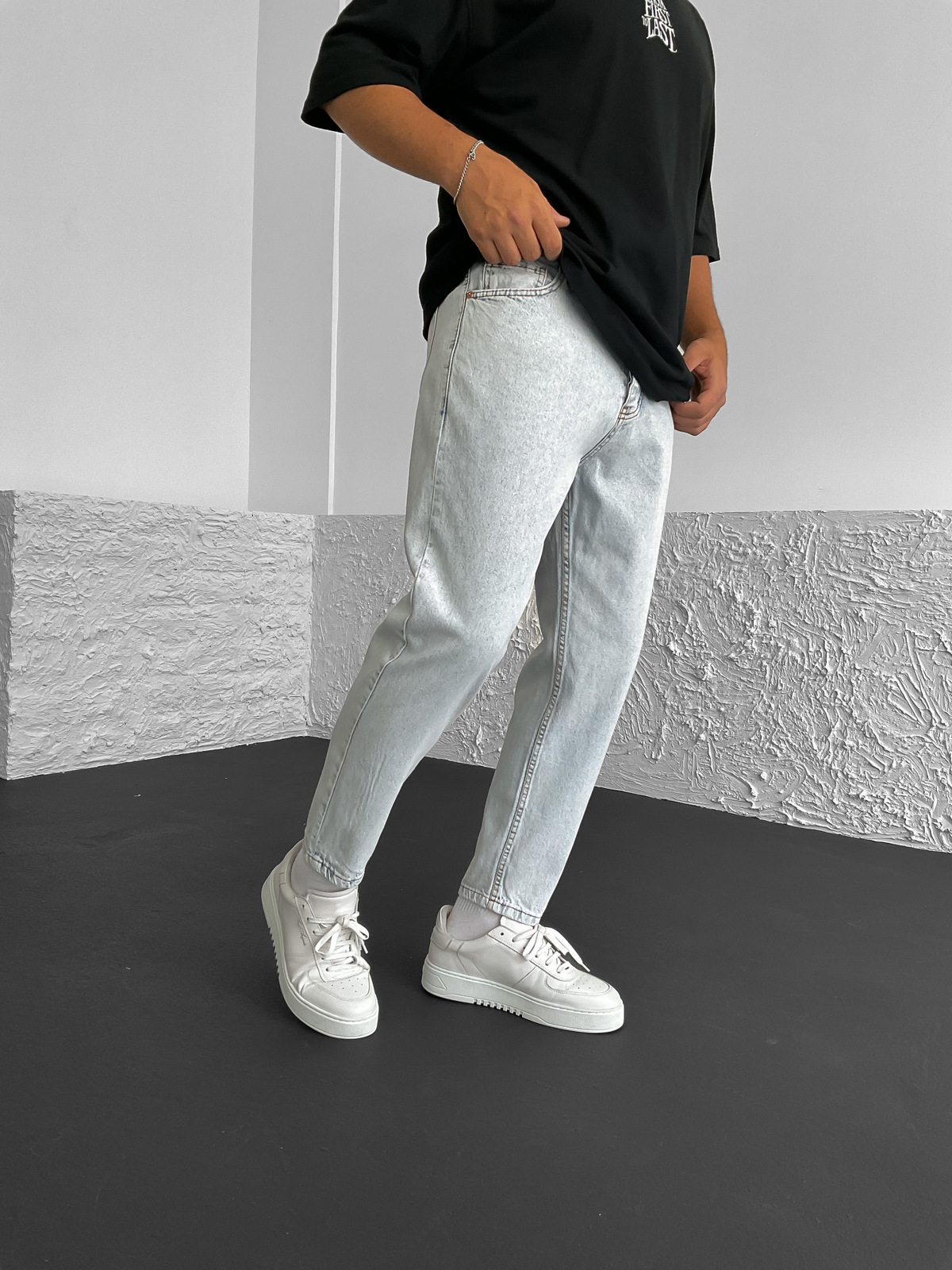 Buz Mavisi Yıkamalı Boyfriend WE-1836