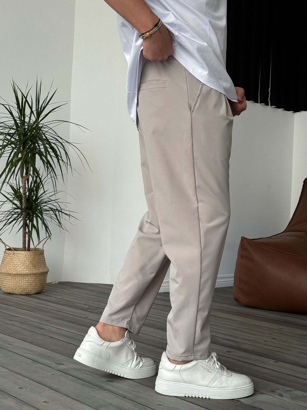 Taş Paraşüt Bol Kalıp Pantolon KE-5044