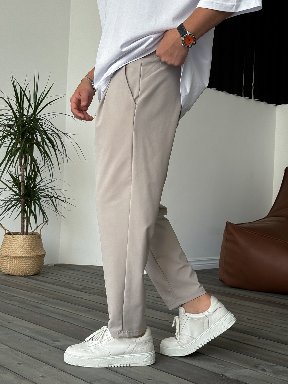 Taş Paraşüt Bol Kalıp Pantolon KE-5044