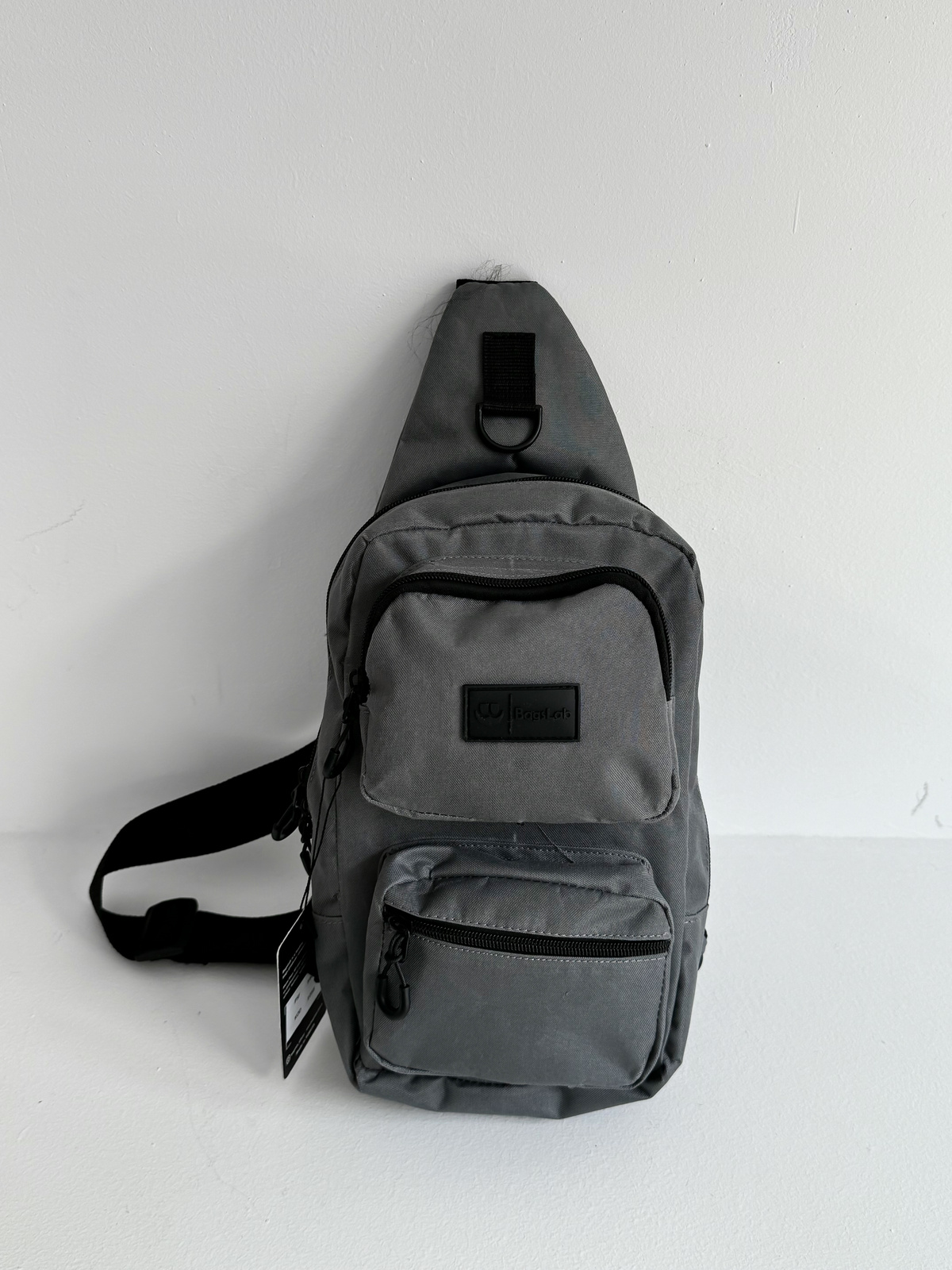 Füme Çift Cepli Body Bag  BL-1056