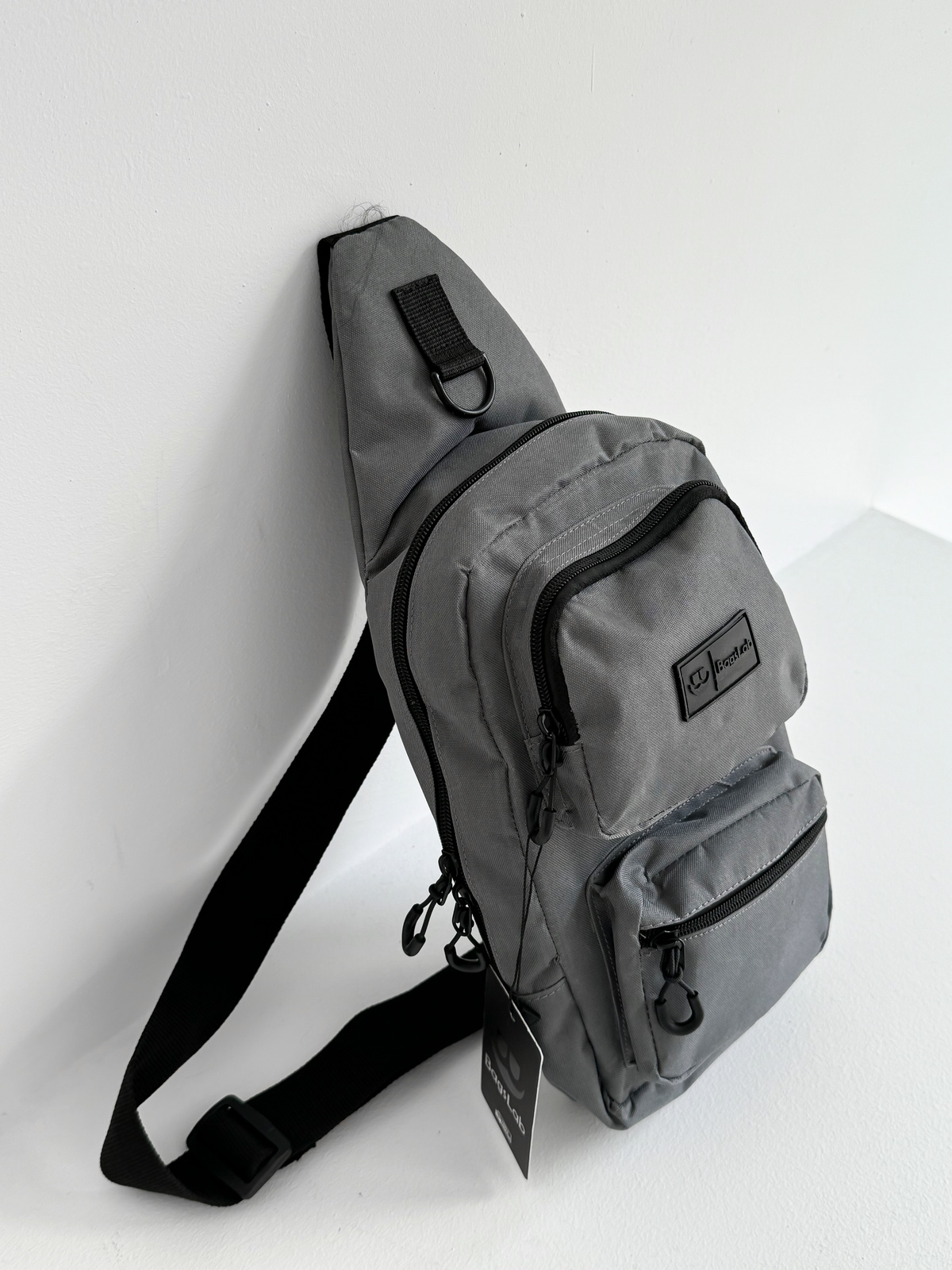 Füme Çift Cepli Body Bag  BL-1056