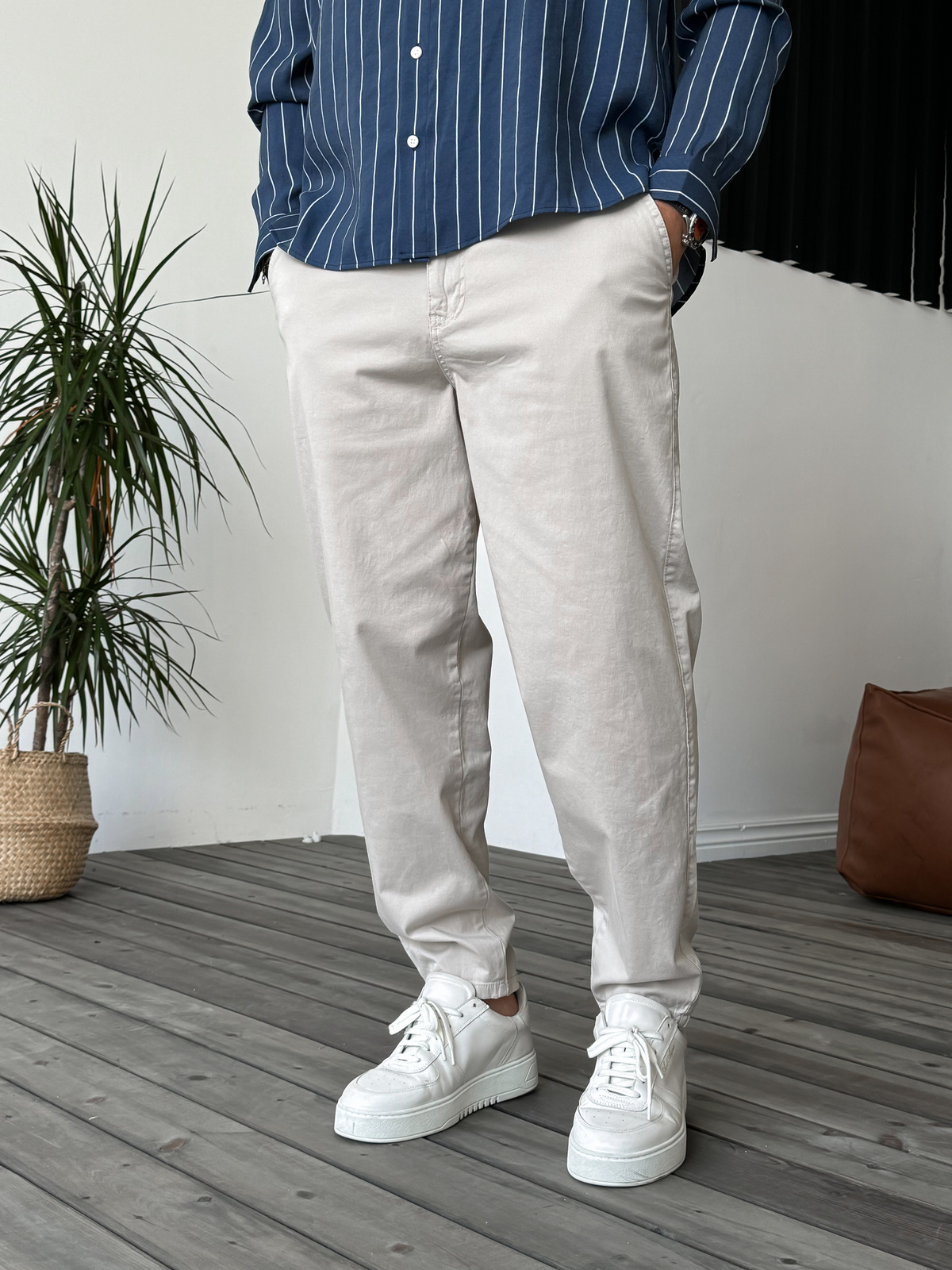 Taş Likralı Basic Chino Boyfriend DF-2364/2369