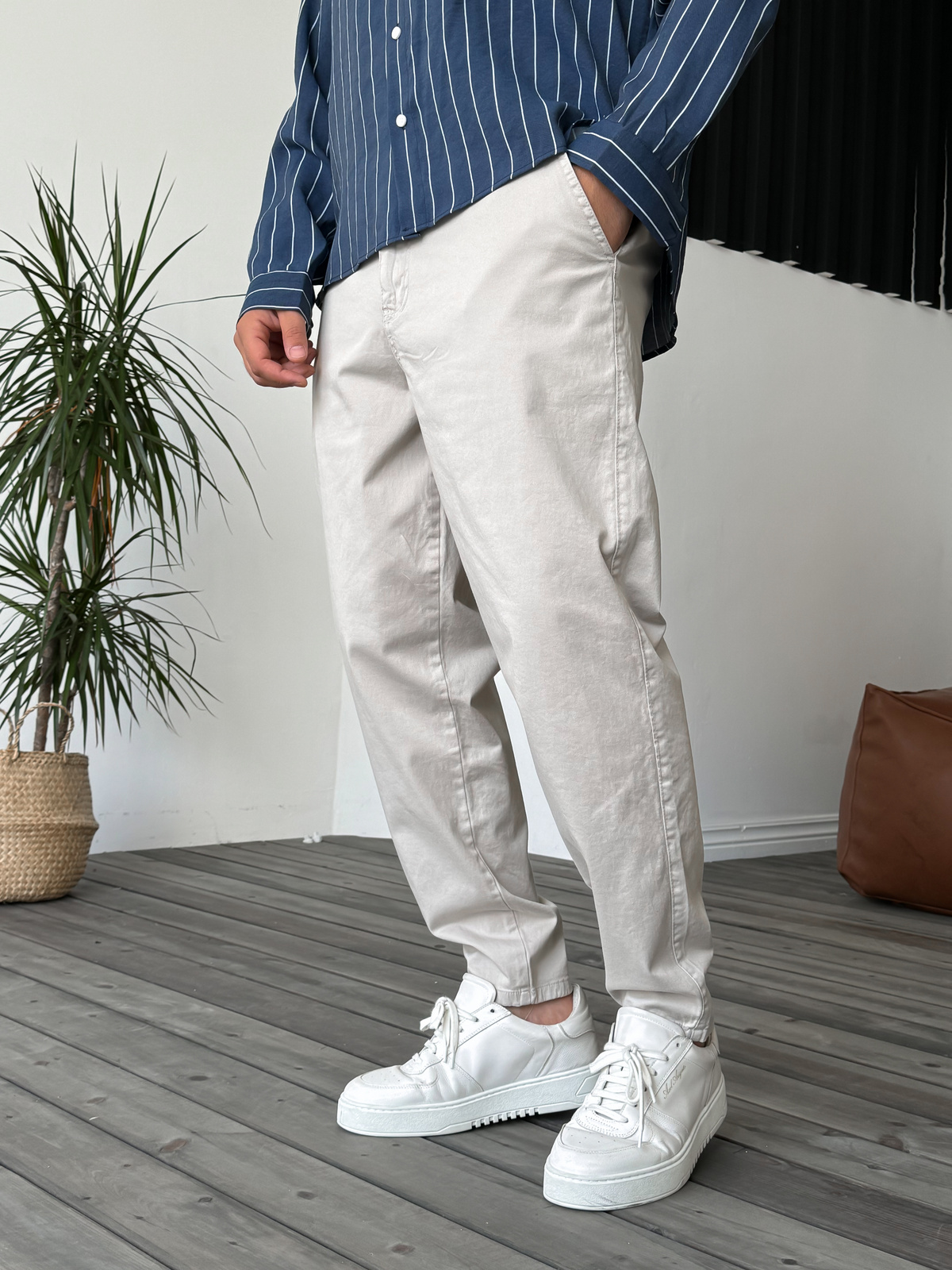 Taş Likralı Basic Chino Boyfriend DF-2364/2369