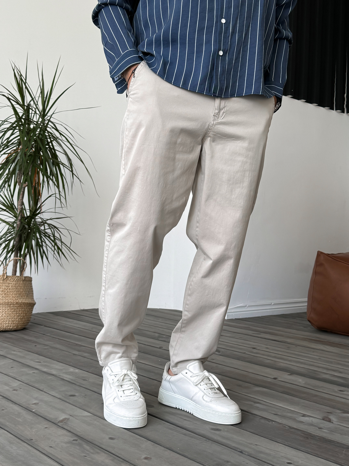 Taş Likralı Basic Chino Boyfriend DF-2364/2369