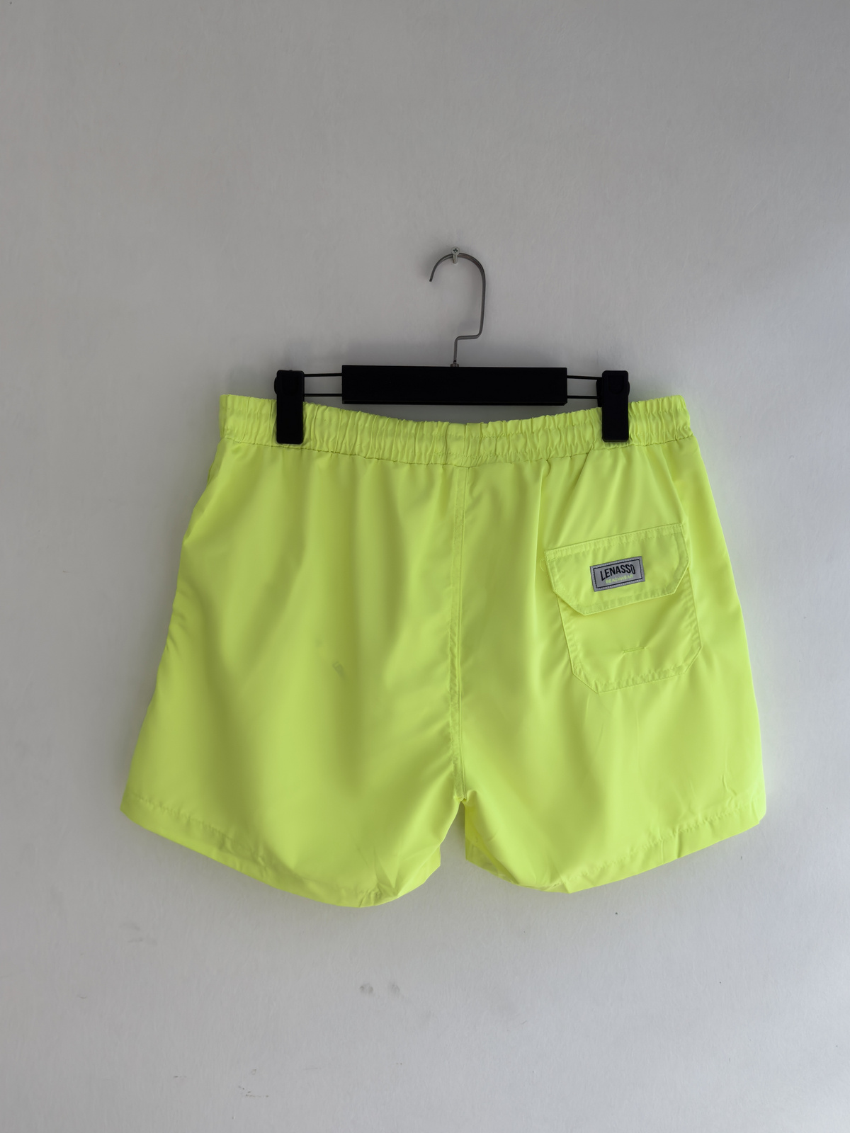 Neon Yeşili Basic Deniz Şortu LNS-093