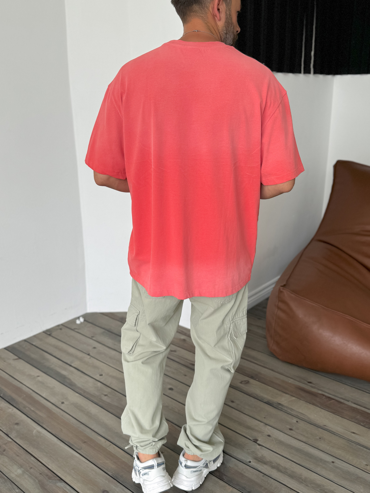 Nar Çiçeği Yıkamalı T-Shirt C-1275