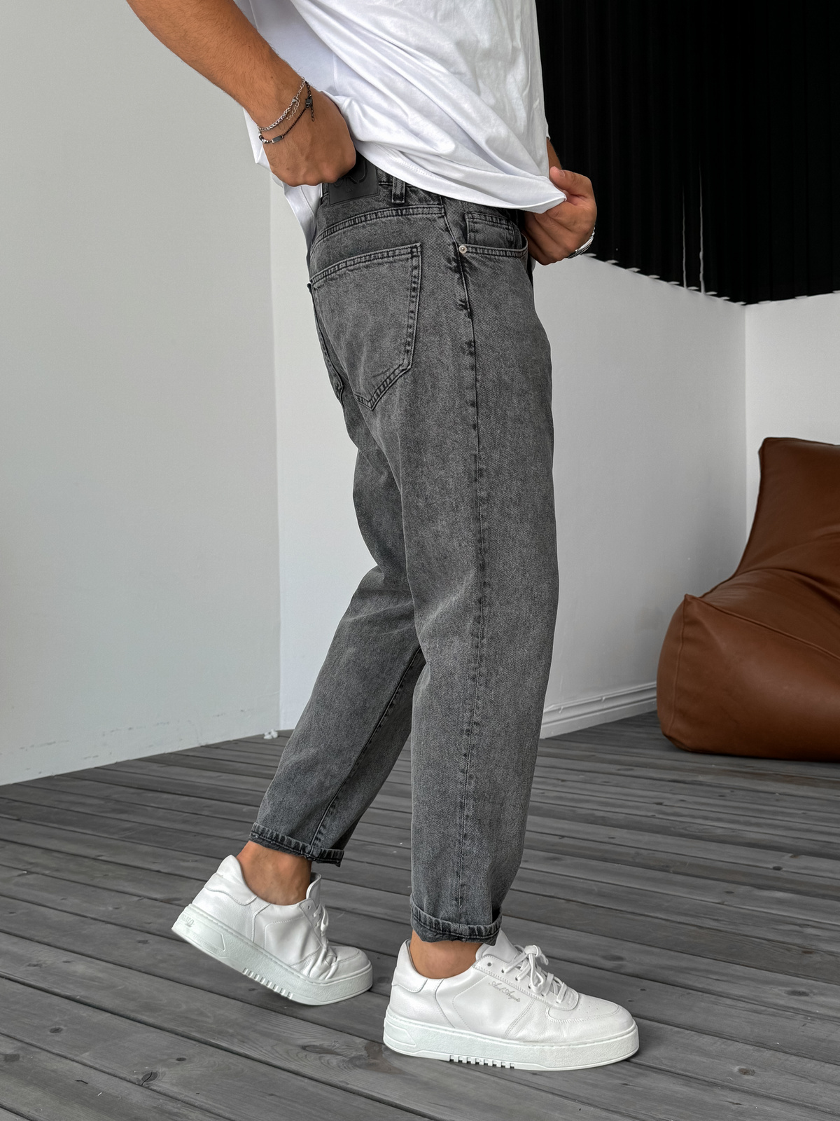 Gri Regular Fit Jean GJ-15501/15669
