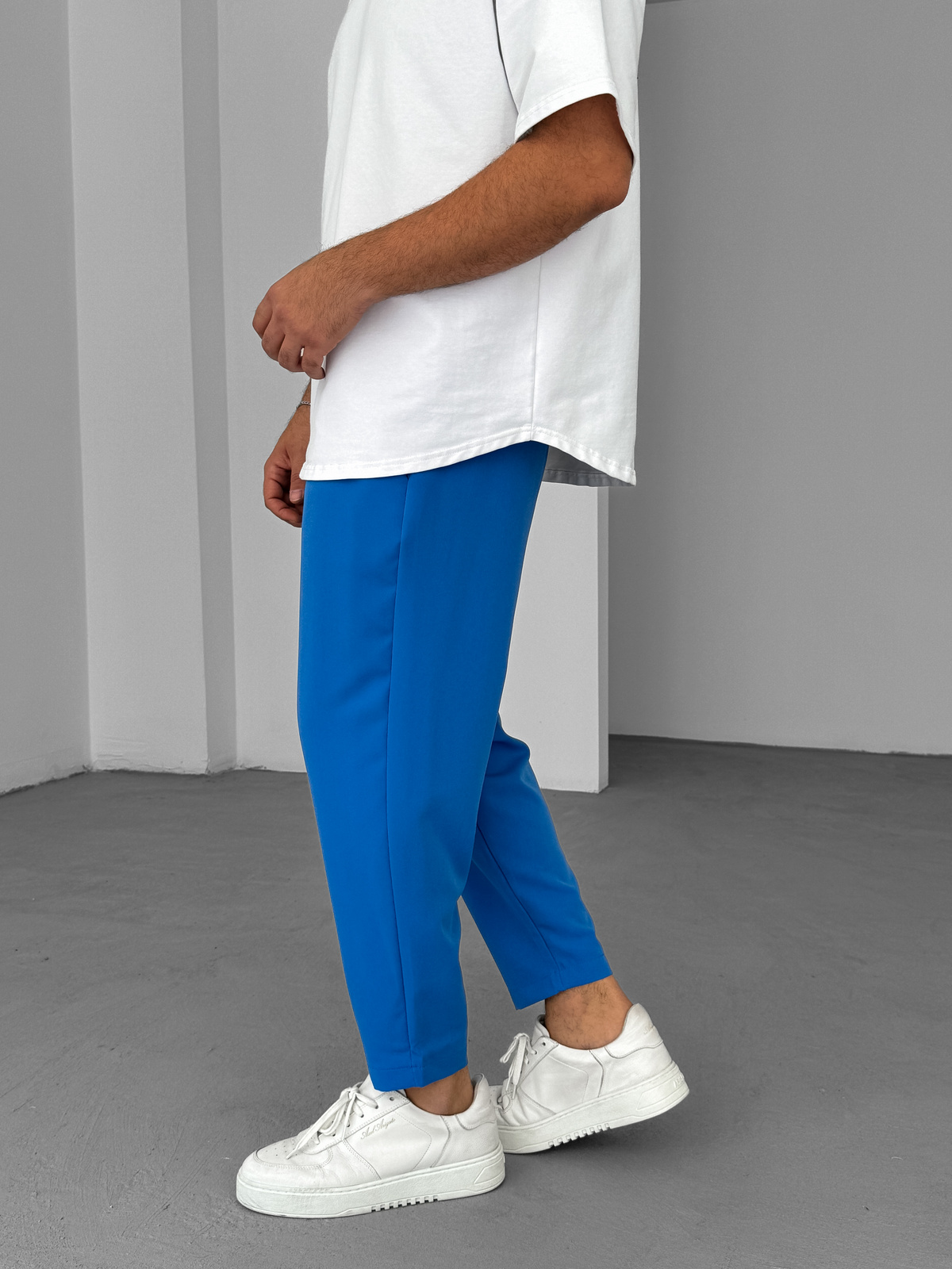 Mavi Bol Kesim Basic Pantolon BY-319
