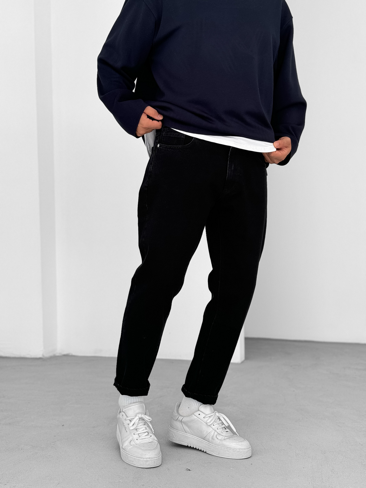 Siyah Basic Boyfriend GJ-16562