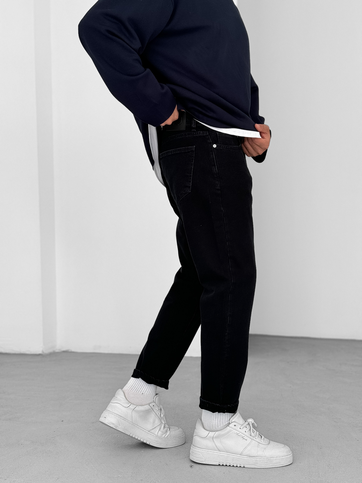 Siyah Basic Boyfriend GJ-16562