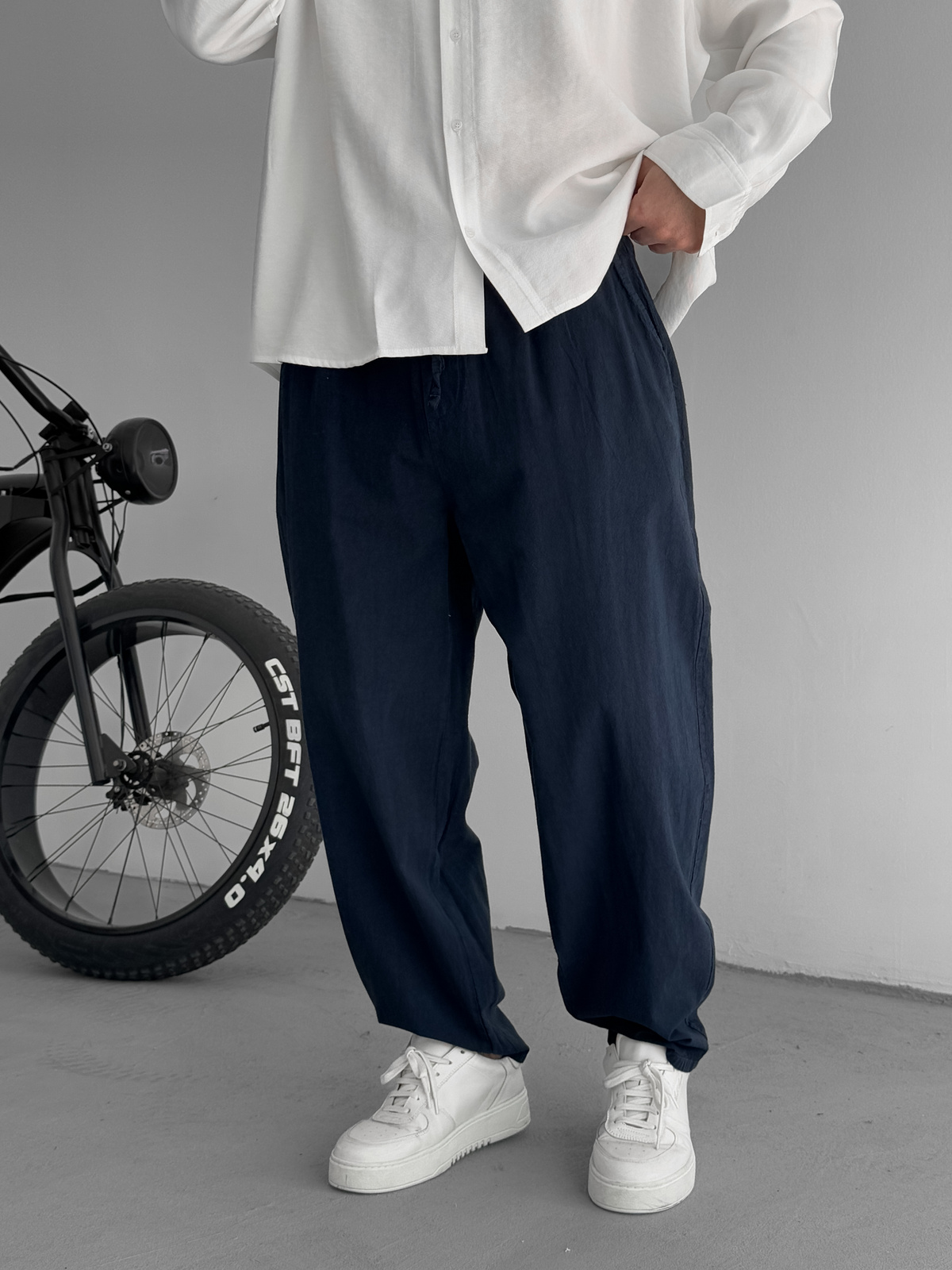 Lacivert Fresh Kumaş Basic Pantolon YP-5003