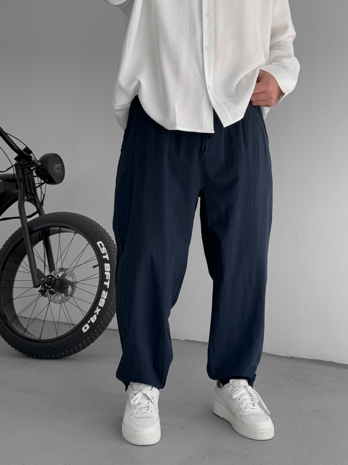 Lacivert Fresh Kumaş Basic Pantolon YP-5003