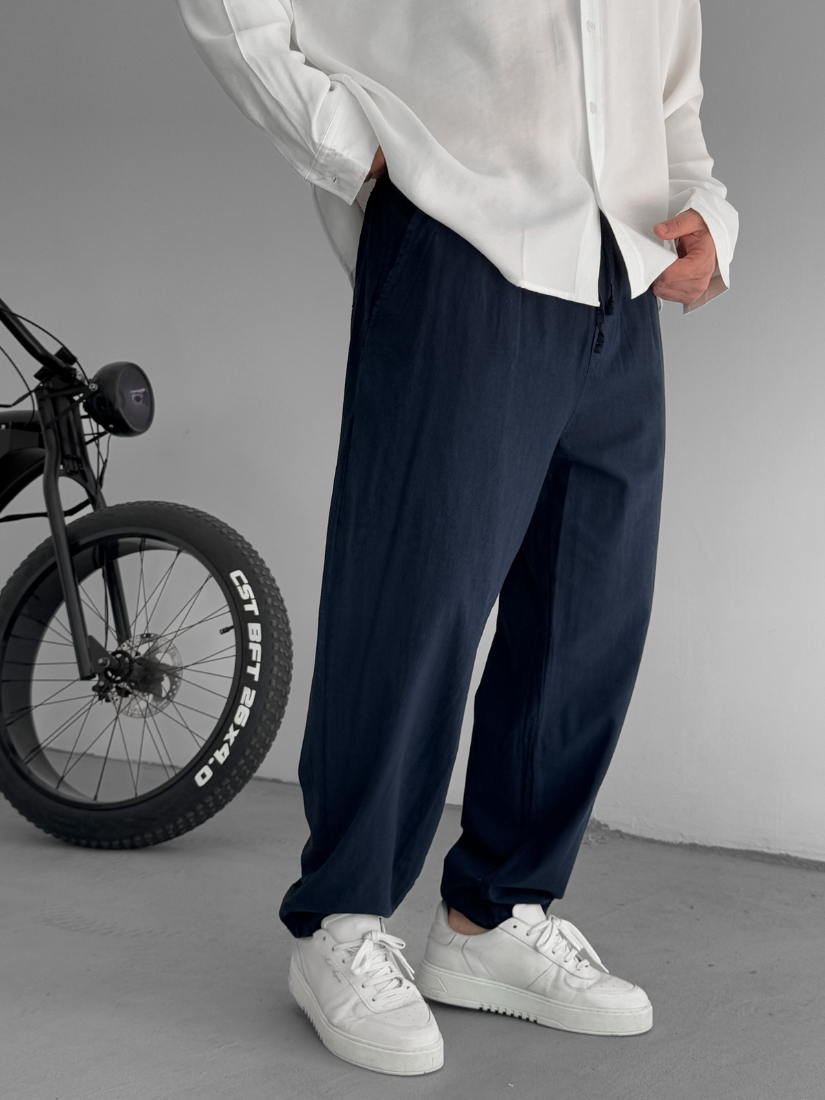 Lacivert Fresh Kumaş Basic Pantolon YP-5003