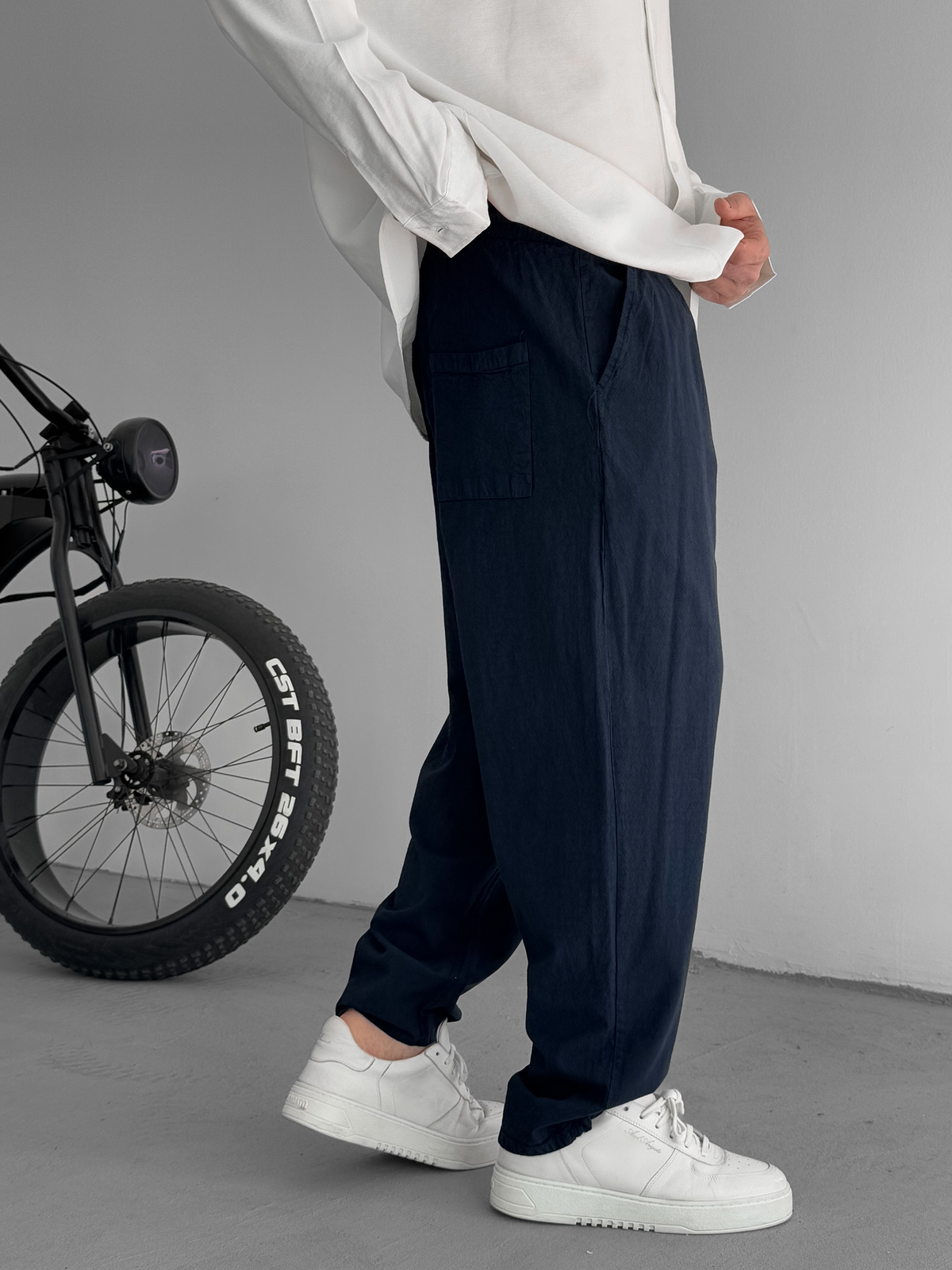 Lacivert Fresh Kumaş Basic Pantolon YP-5003