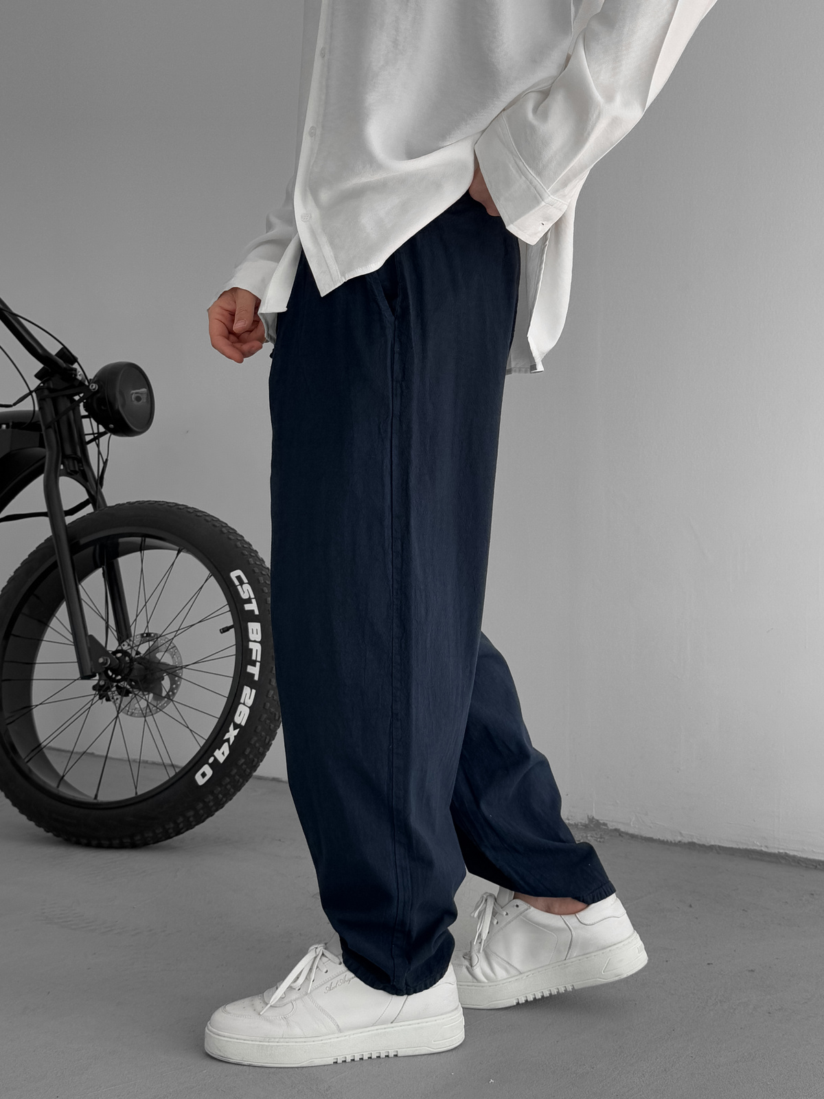 Lacivert Fresh Kumaş Basic Pantolon YP-5003
