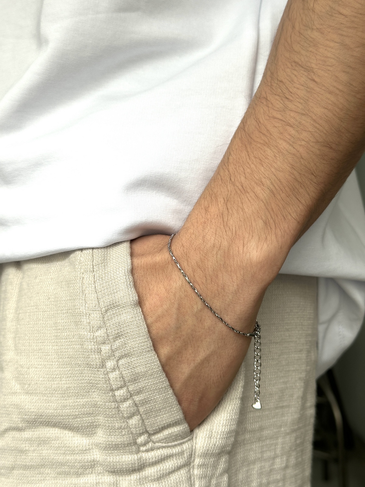 Gümüş Rengi Bileklik KL-071