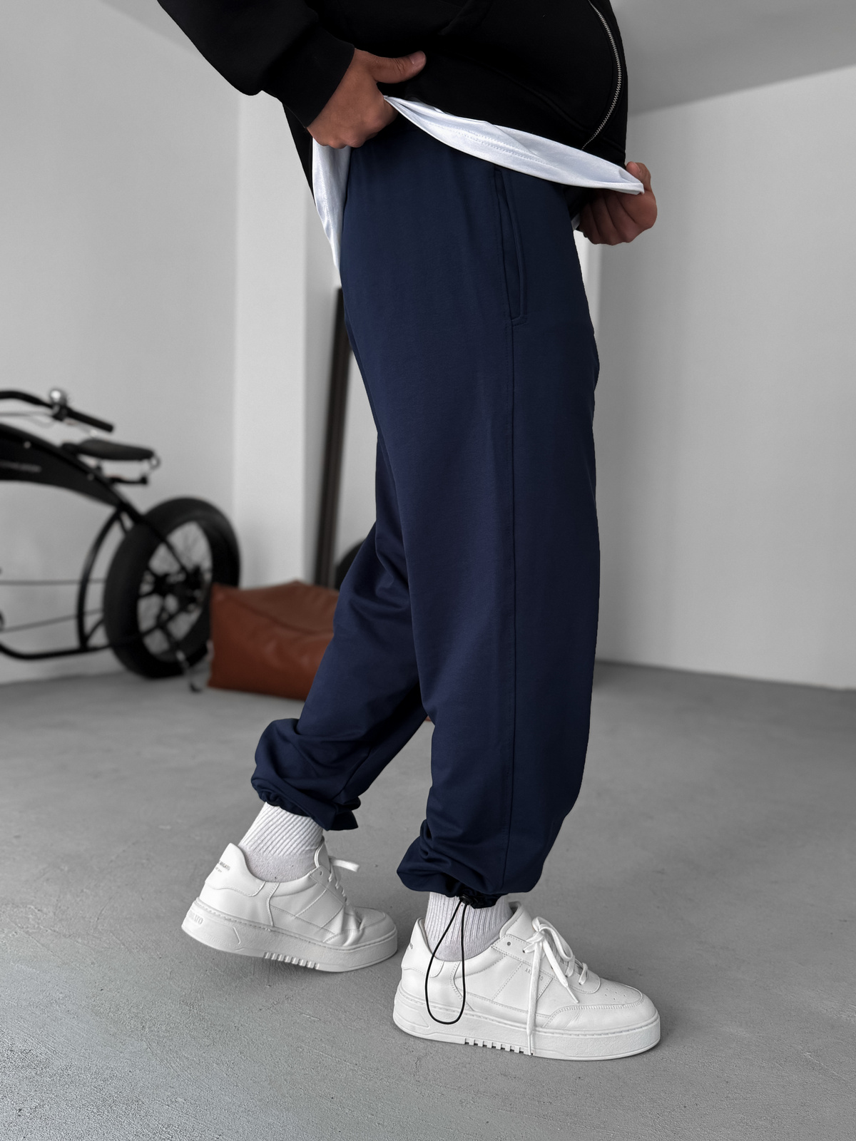 Lacivert Basic Stoper Eşofman KE-7018